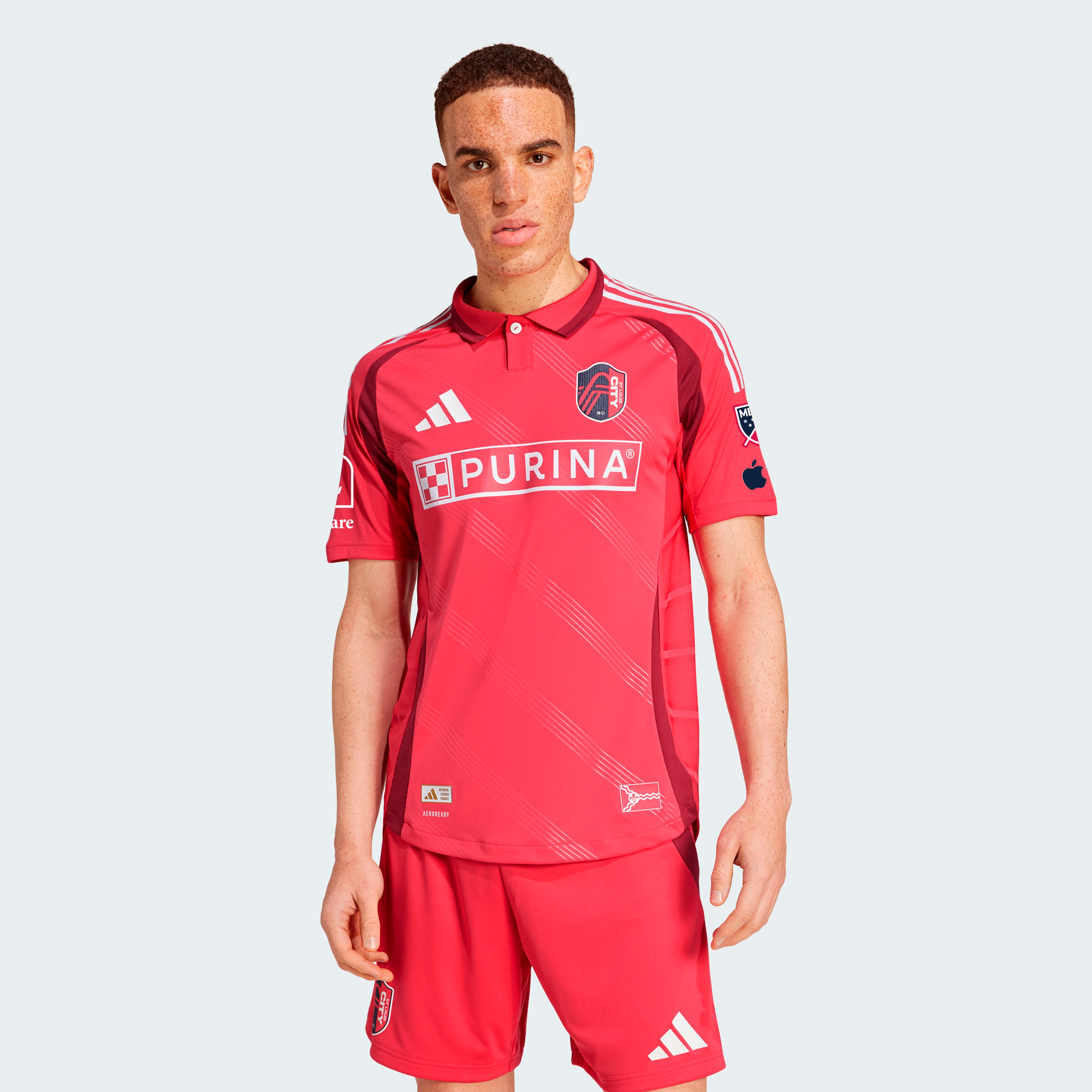 St. Louis CITY SC 2025 Forever CITY Red On-Field Jersey - Red