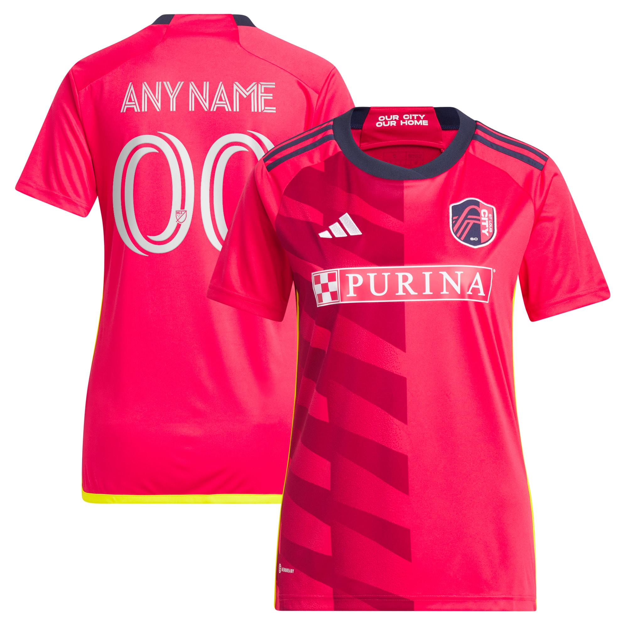 St. Louis City SC Women's 2023 CITY Kit Custom Jersey - Red