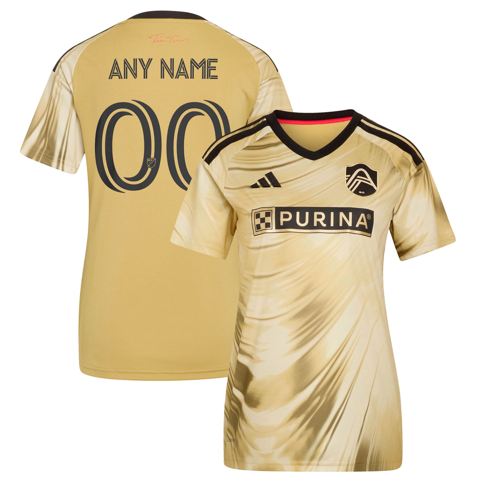 St. Louis CITY SC Women's 2026 The Tina Turner Kit Custom Jersey - Yellow