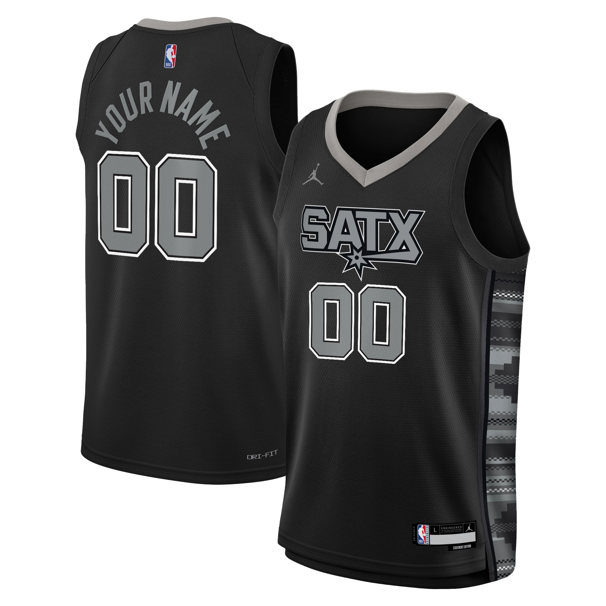 statement Jordan SATX Black Jersey - Jordan SATX Black Jersey