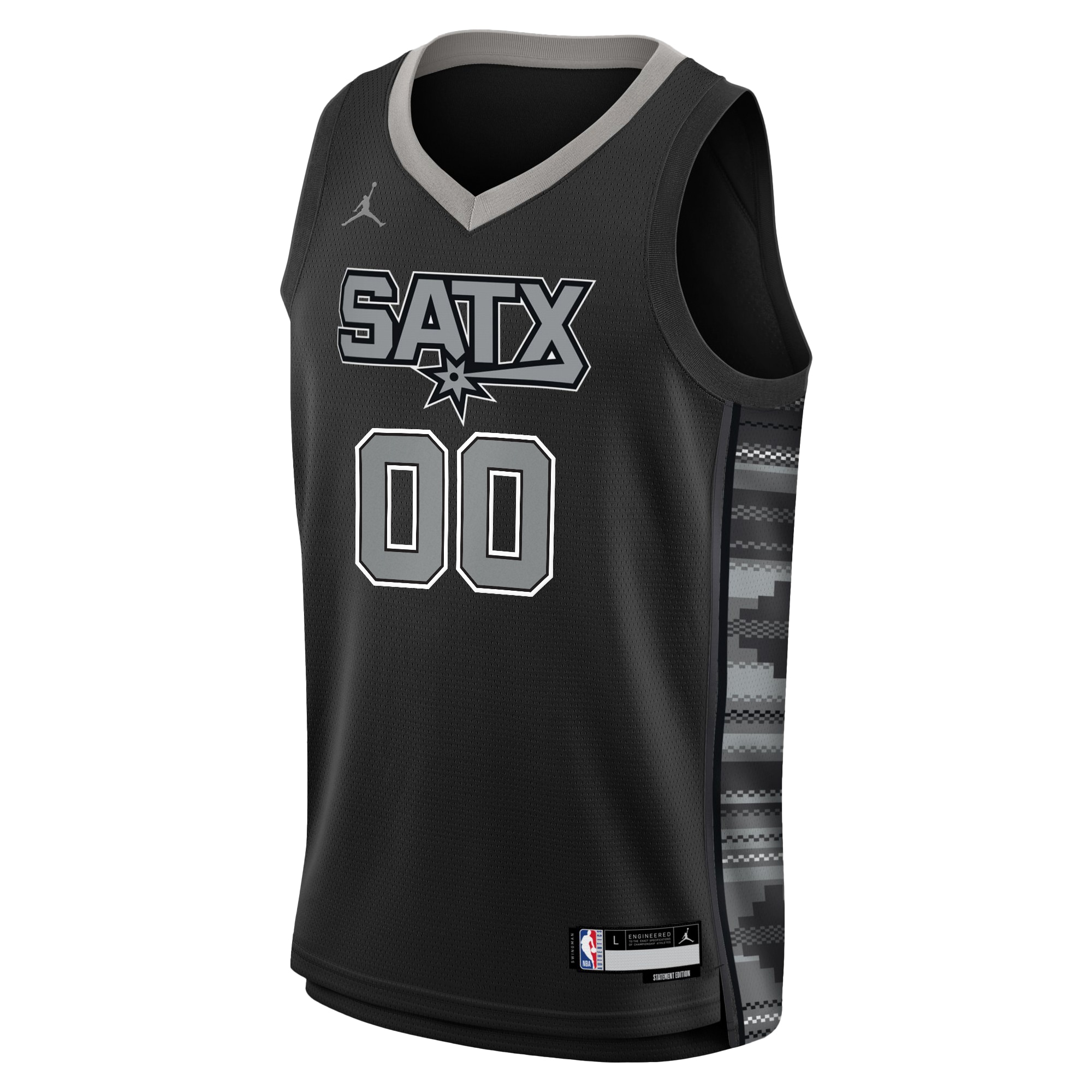 Alternative view of statement Jordan SATX Black Jersey - Jordan SATX Black Jersey
