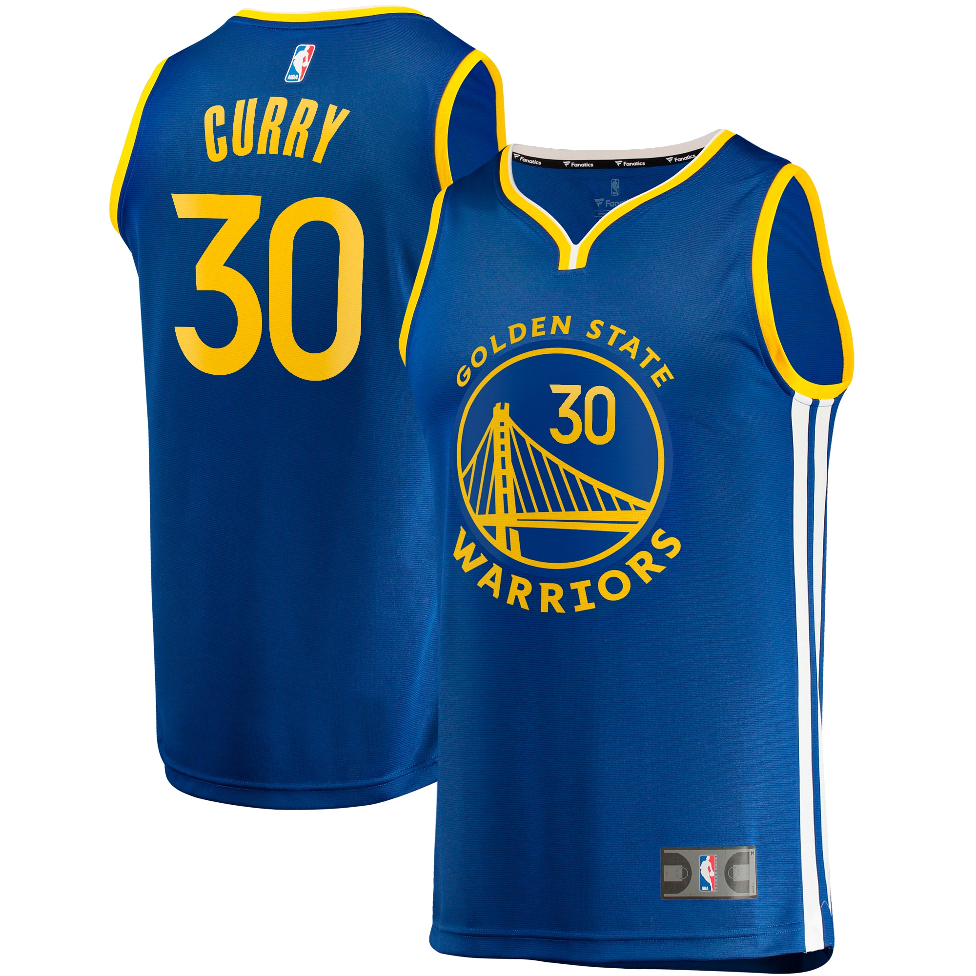 Stephen Curry Golden State Warriors Fanatics Fast Break Jersey - Icon Edition - Royal
