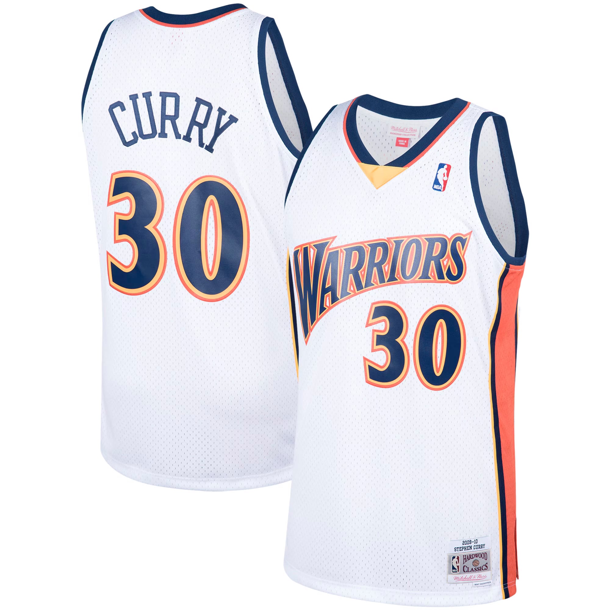 Stephen Curry Golden State Warriors Hardwood Classics Swingman Jersey