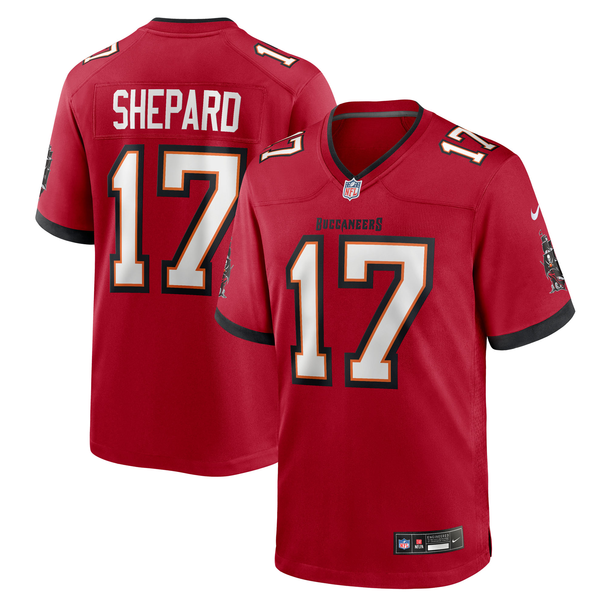 Sterling Shepard Tampa Bay Buccaneers Team Game Jersey - Red