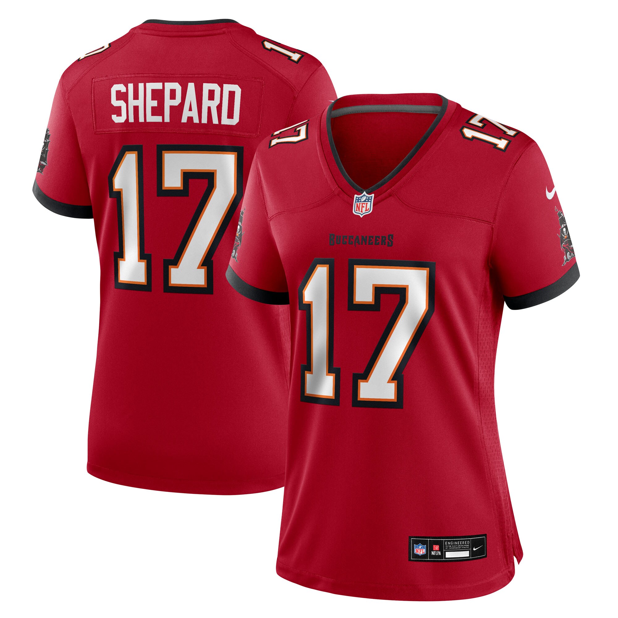 Sterling Shepard Tampa Bay Buccaneers Women's Team Game Jersey - Red