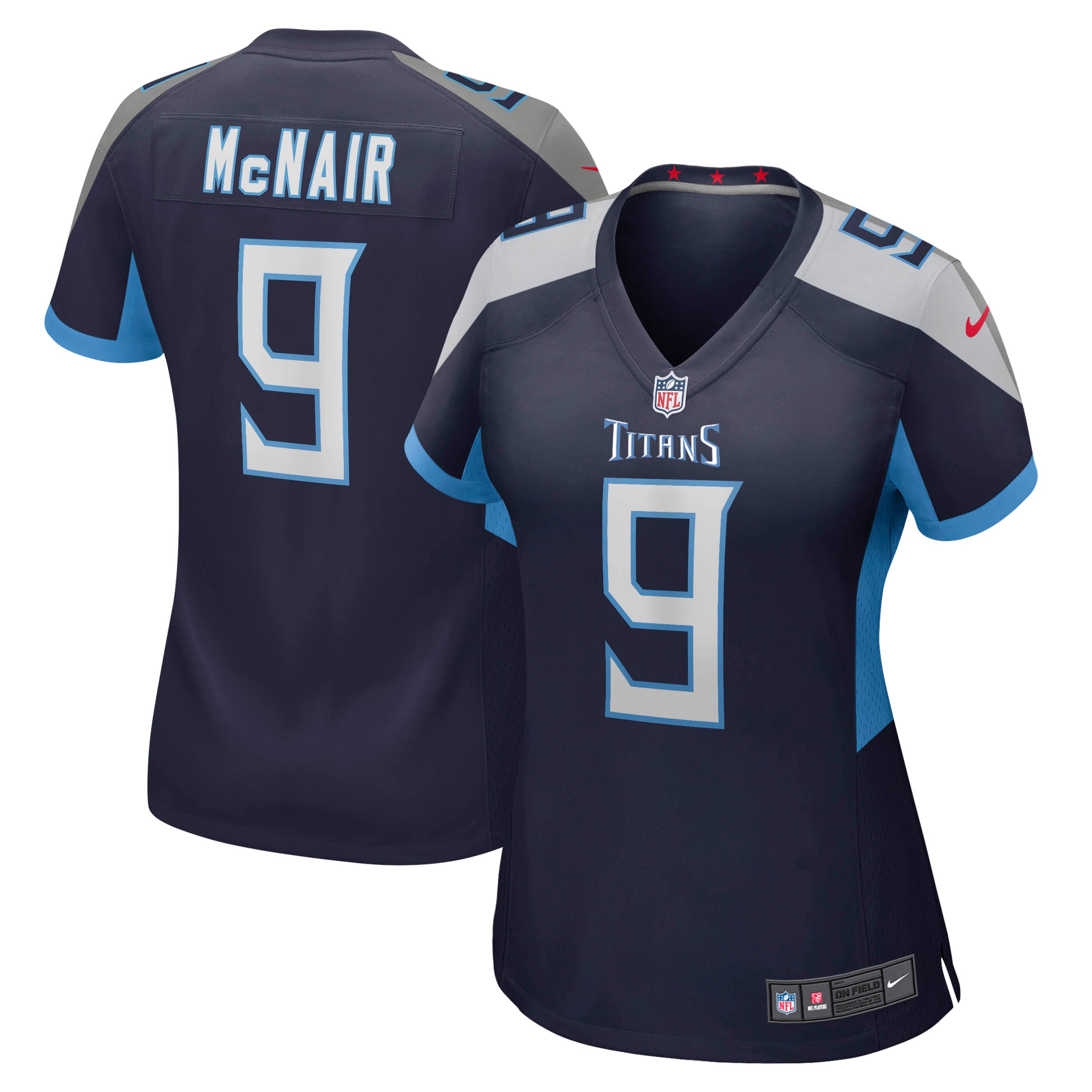Steve McNair Tennessee Titans Women's Game Retired Player Jersey