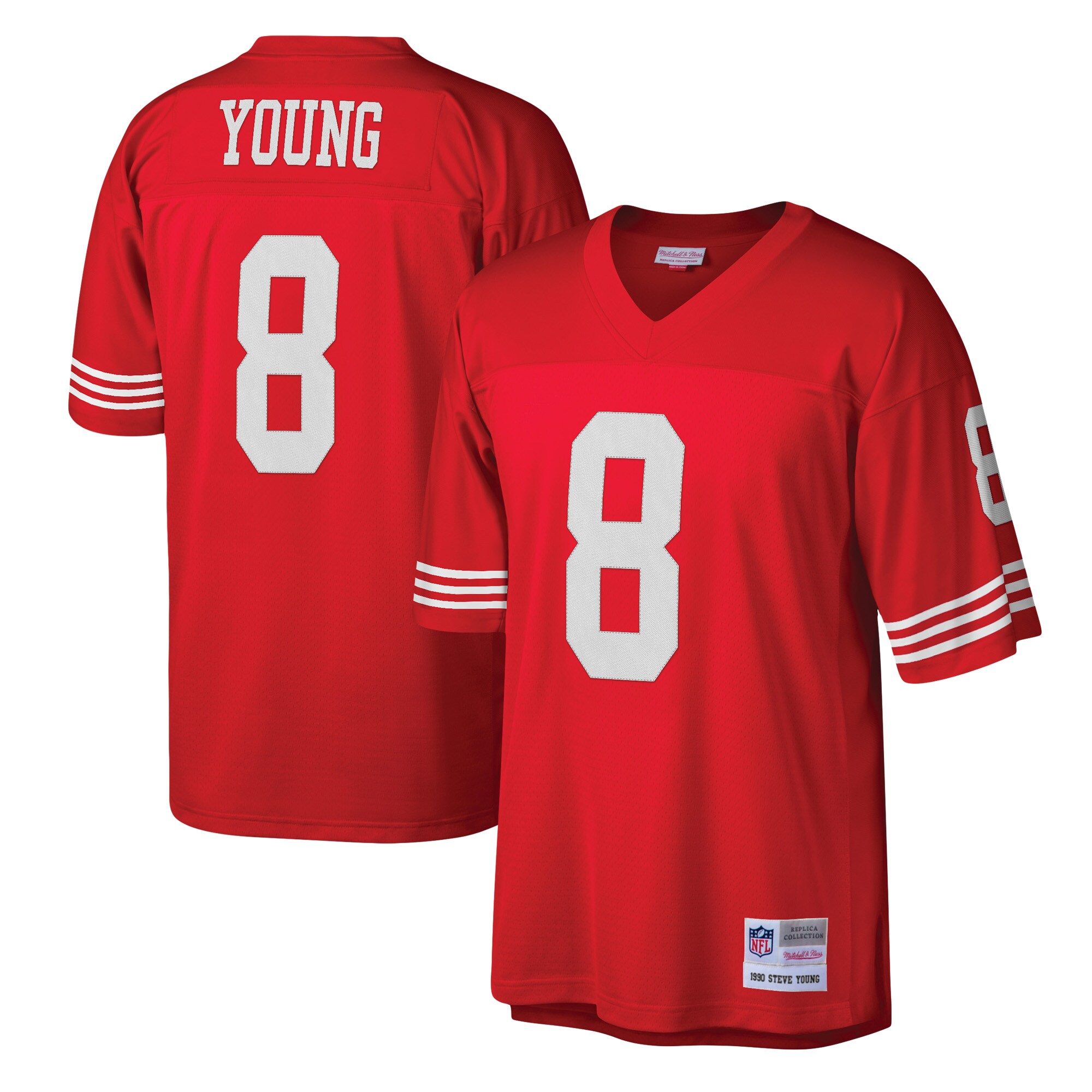 Steve Young San Francisco 49ers Legacy Jersey - Scarlet