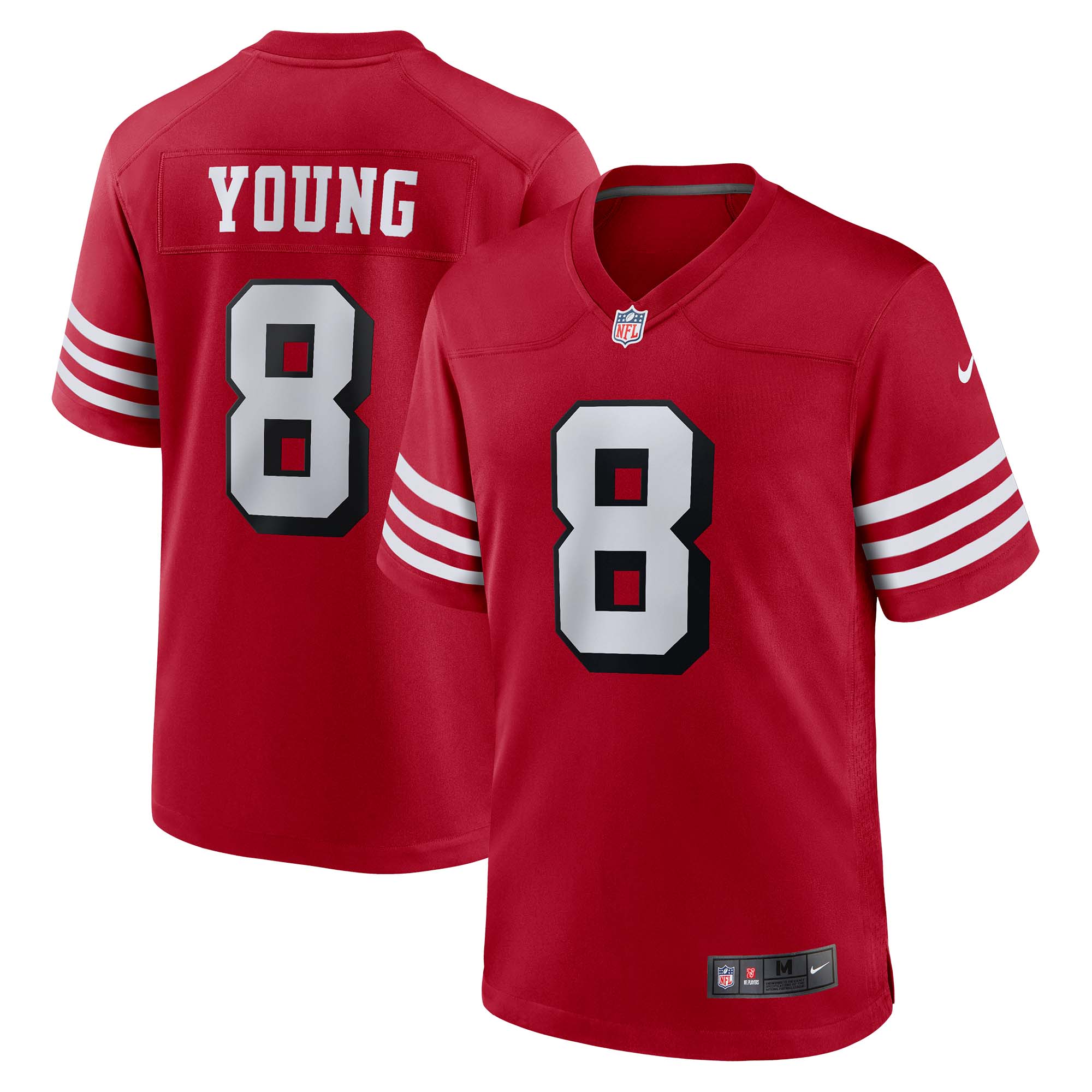 Steve Young San Francisco 49ers Retired Player Alternate Game Jersey - Scarlet