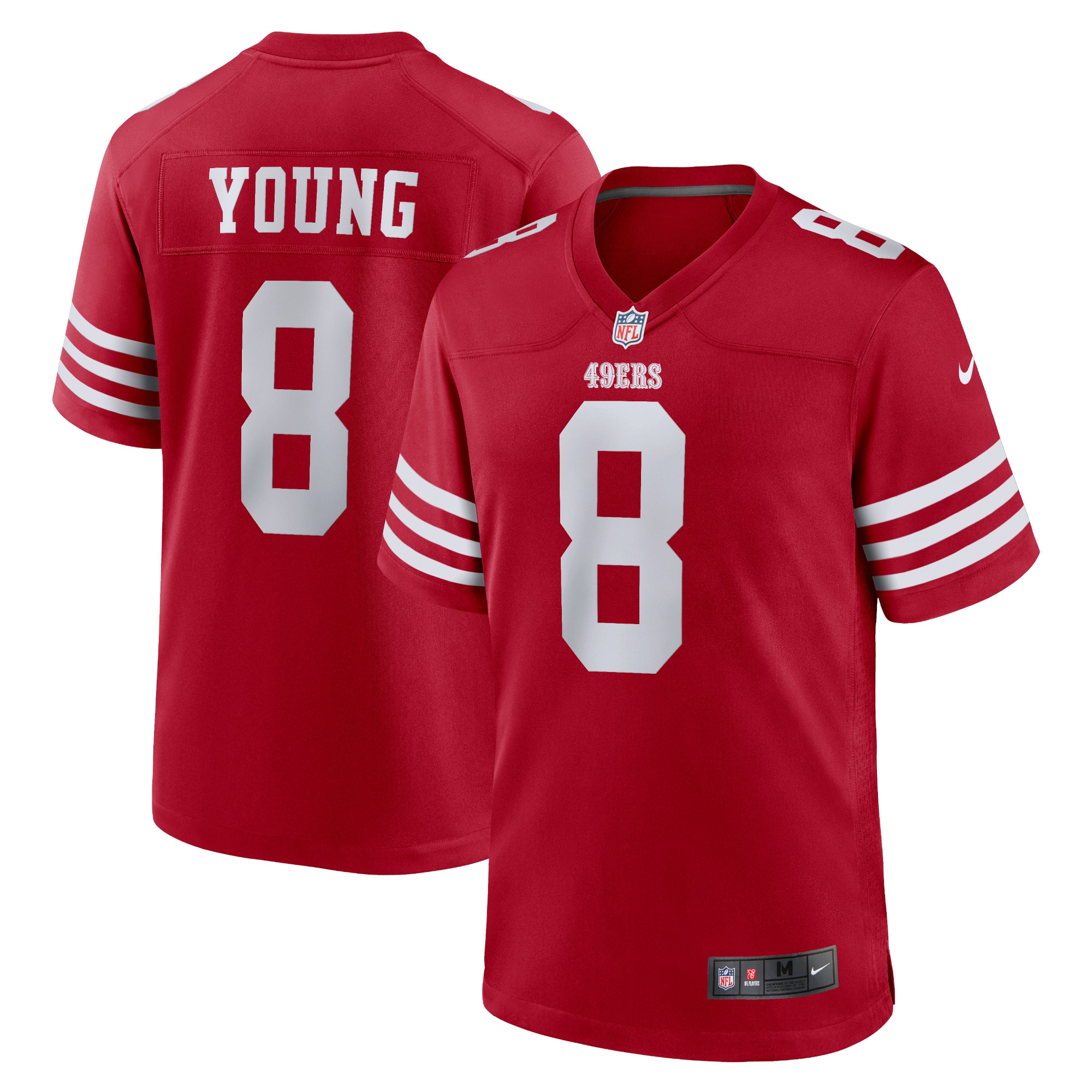 Steve Young San Francisco 49ers Retired Player Game Jersey