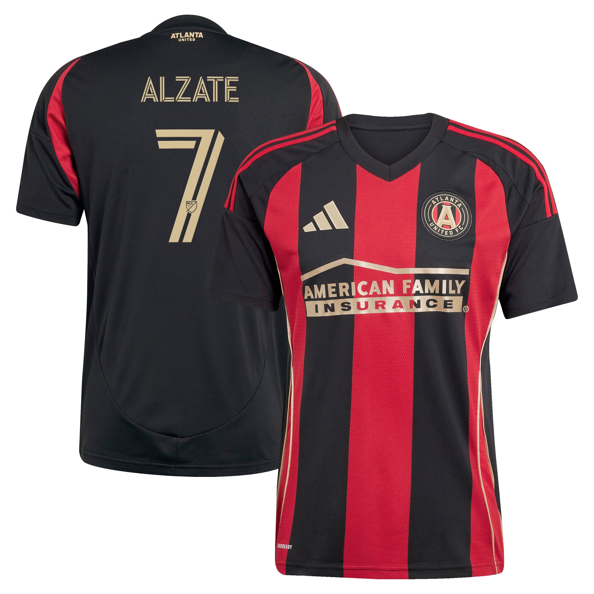Steven Alzate Atlanta United FC The Connector Jersey - Black