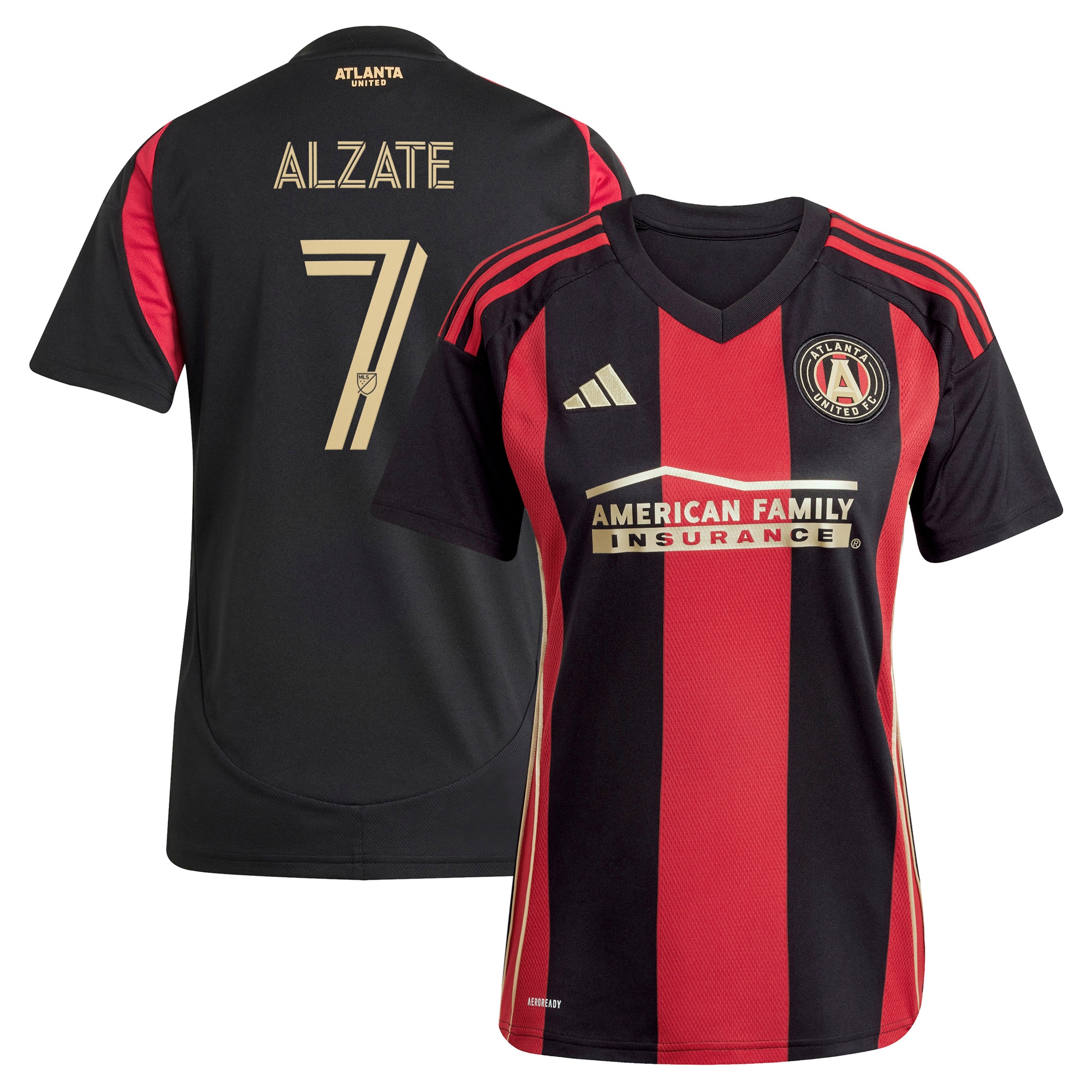 Steven Alzate Atlanta United FC Women's The Connector Jersey - Black