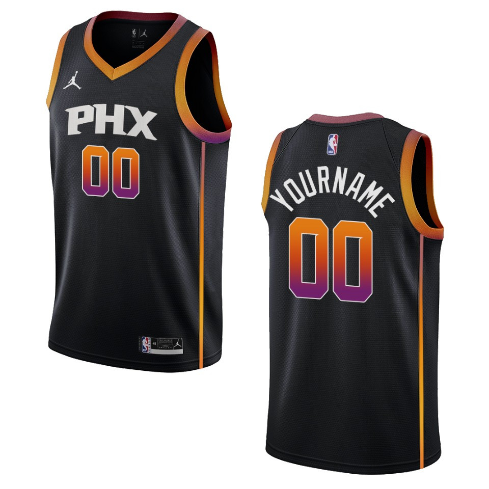 Suns Black Icon Jersey - Nike - Custom - 2024 Edition