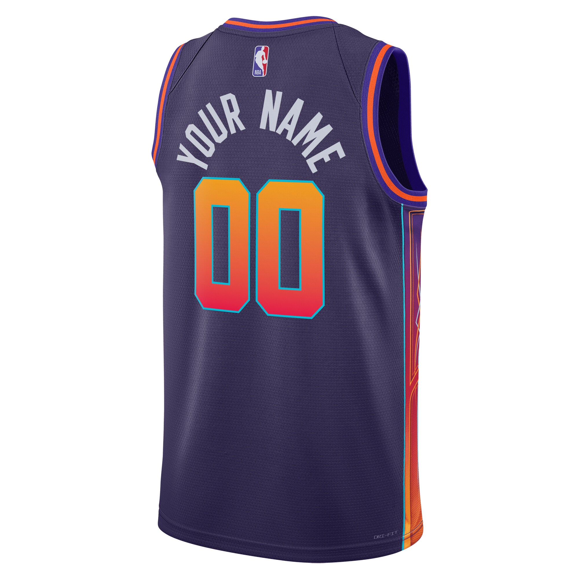 Alternative view of Suns El Valle Custom Jersey - Nike Suns ‘El Valle’ Custom Jersey