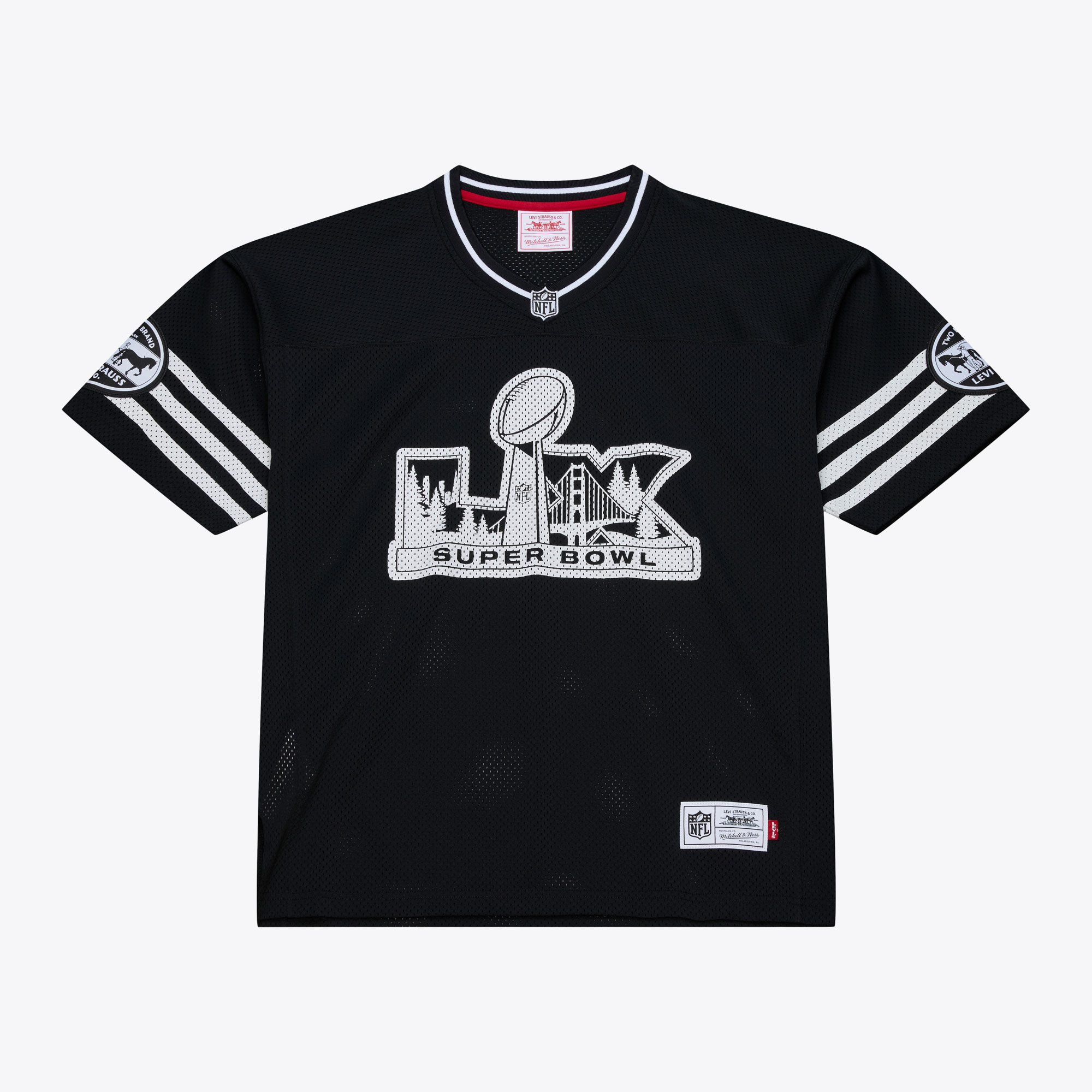Super Bowl LX x Levi's Unisex Legacy Jersey - Black