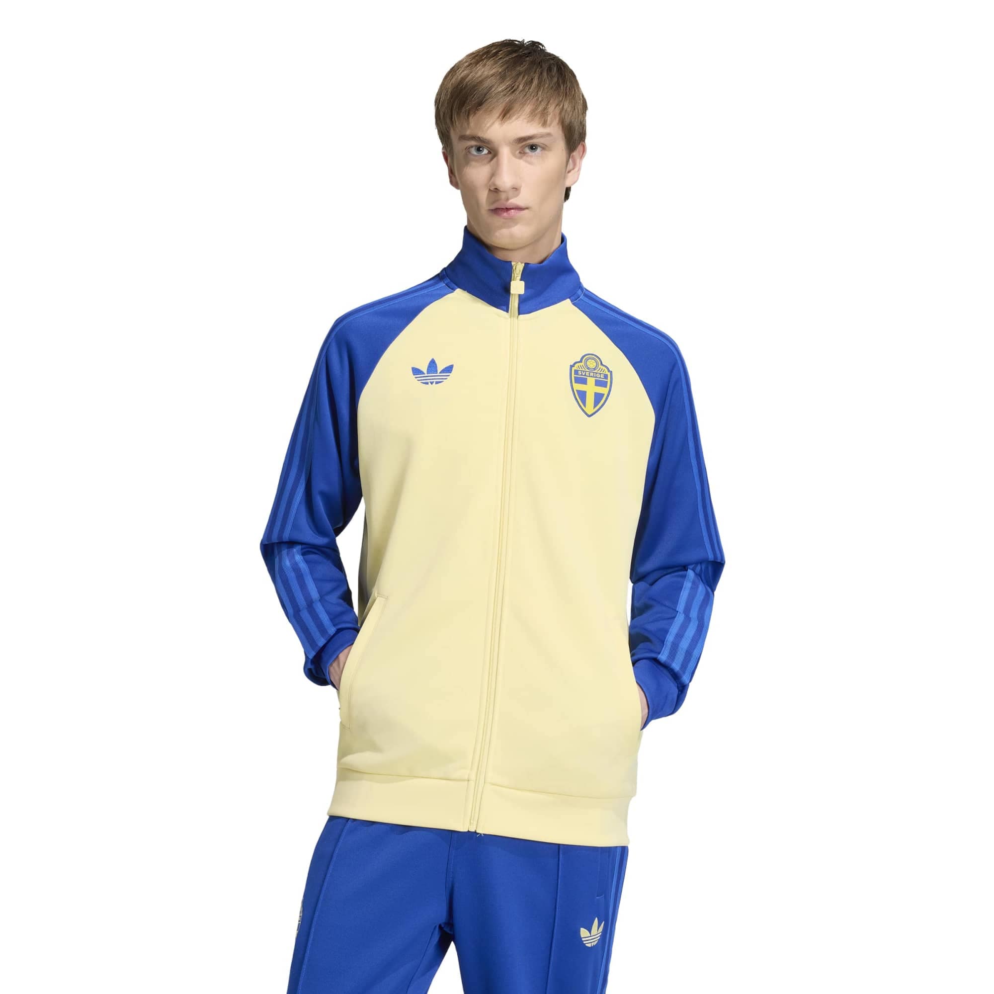 Sweden National Team Originals Full-Zip Track Jacket - Yellow
