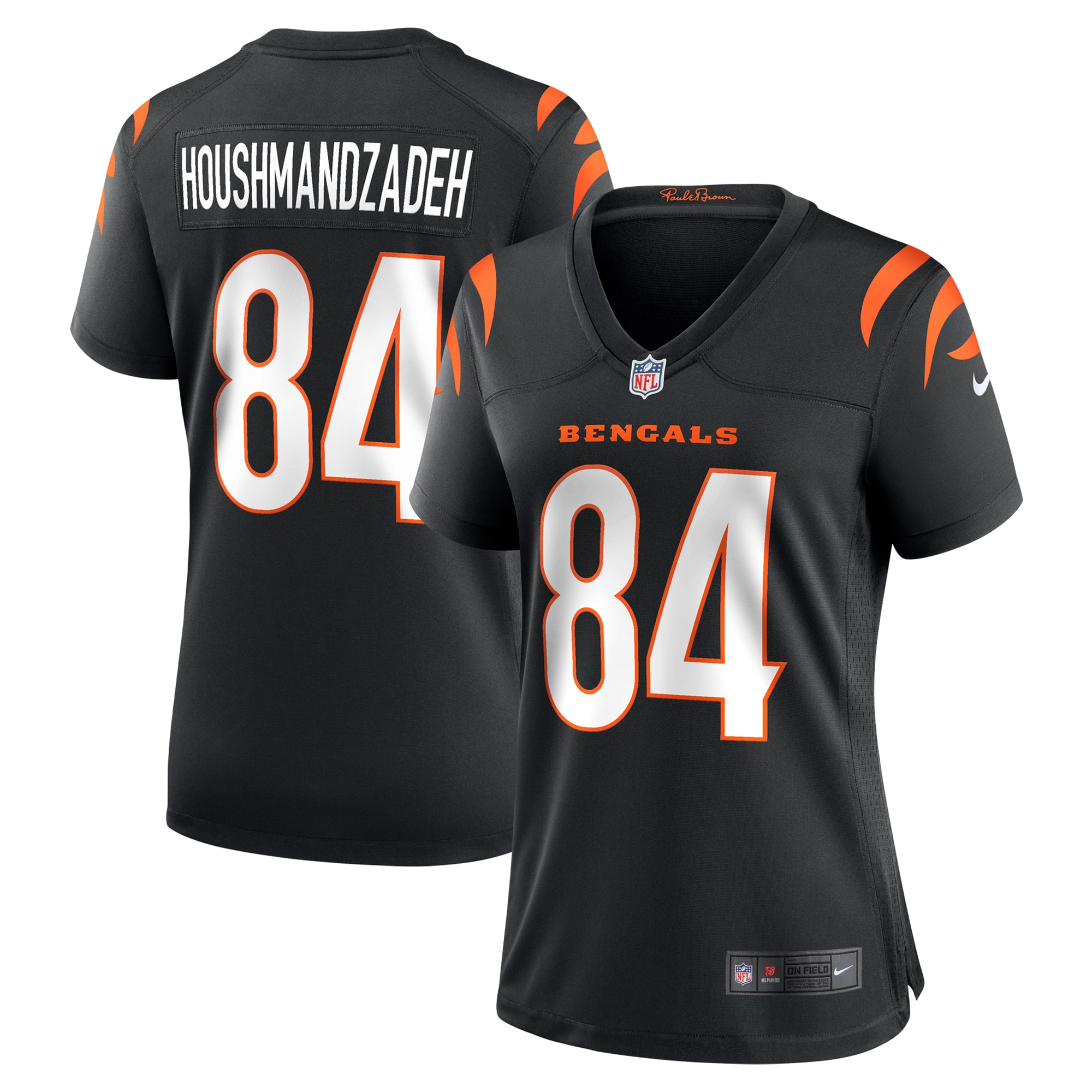 T. J. Houshmandzadeh Cincinnati Bengals Women's Team Retired Player Game Jersey - Black