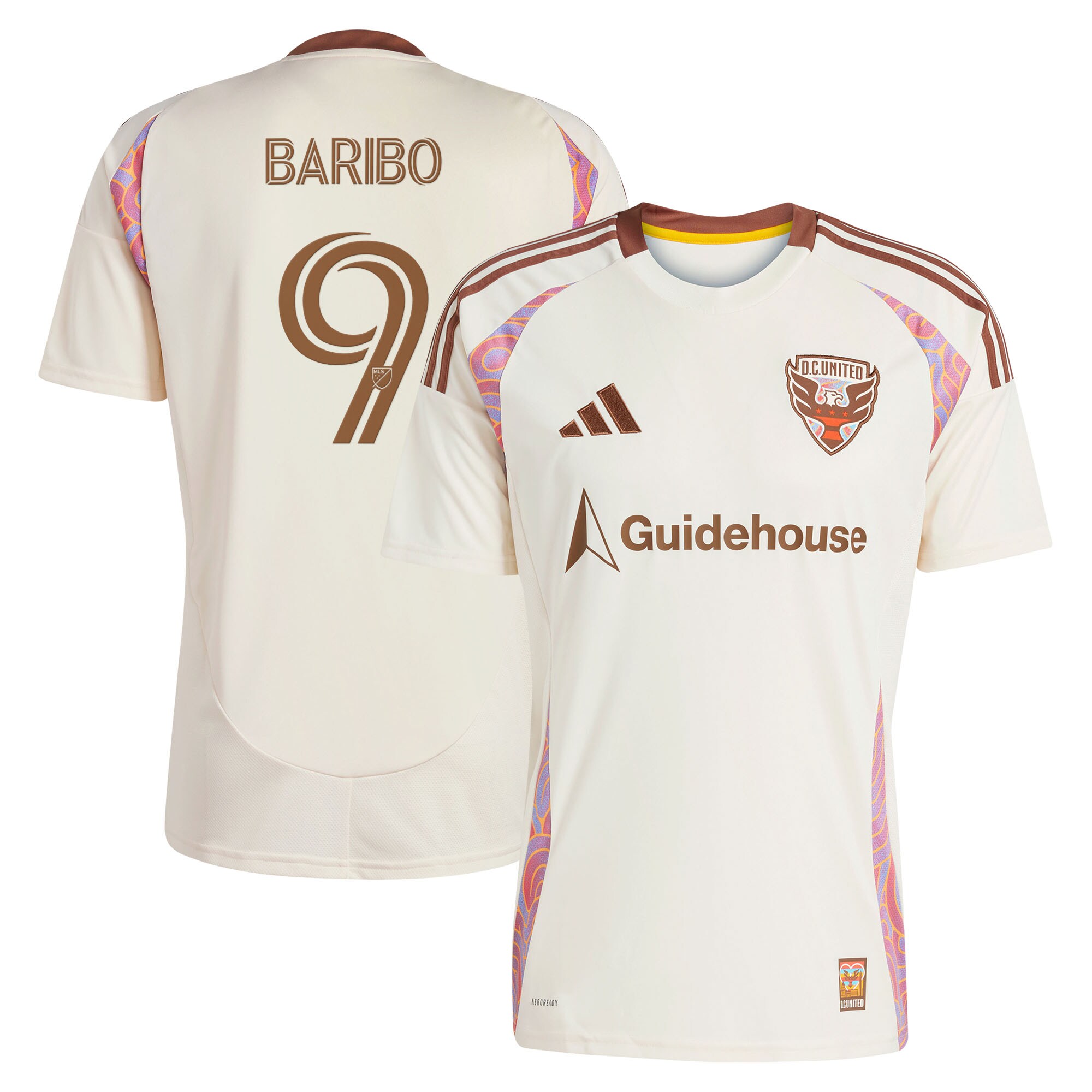 Tai Baribo D.C. United 2025 The Soul Kit Jersey - Natural