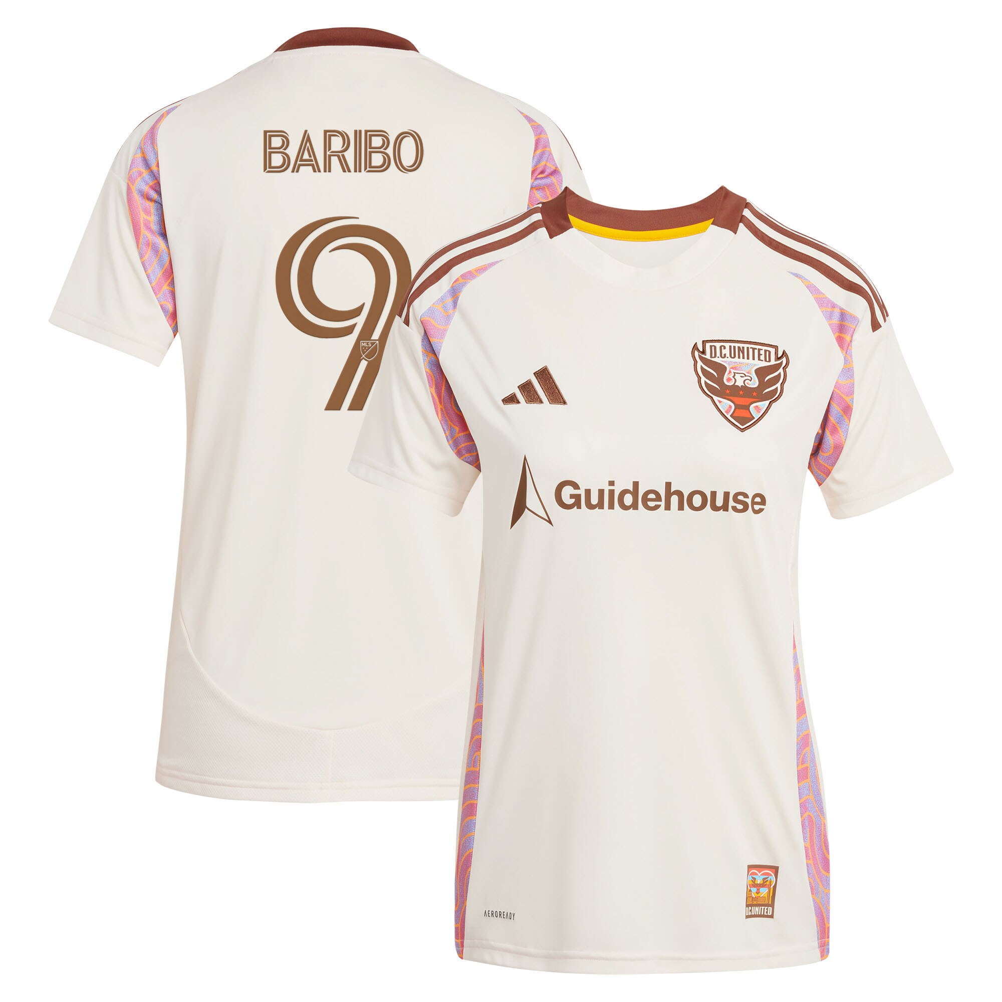 Tai Baribo D.C. United Women's 2025 The Soul Kit Jersey - Natural