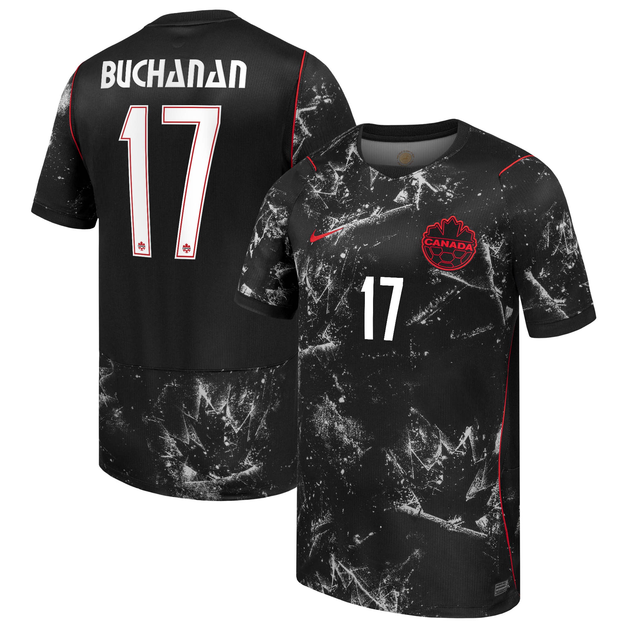 Tajon Buchanan Canada Soccer 2026 Away Stadium Jersey