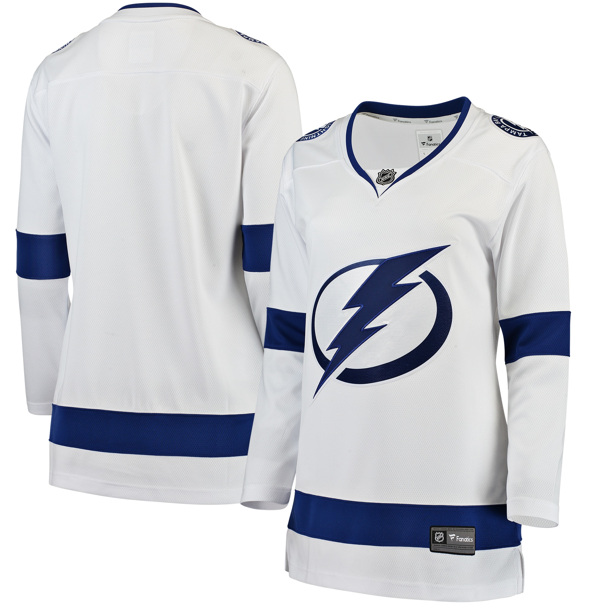 Tampa Bay Lightning Fanatics Women's Away Breakaway Jersey