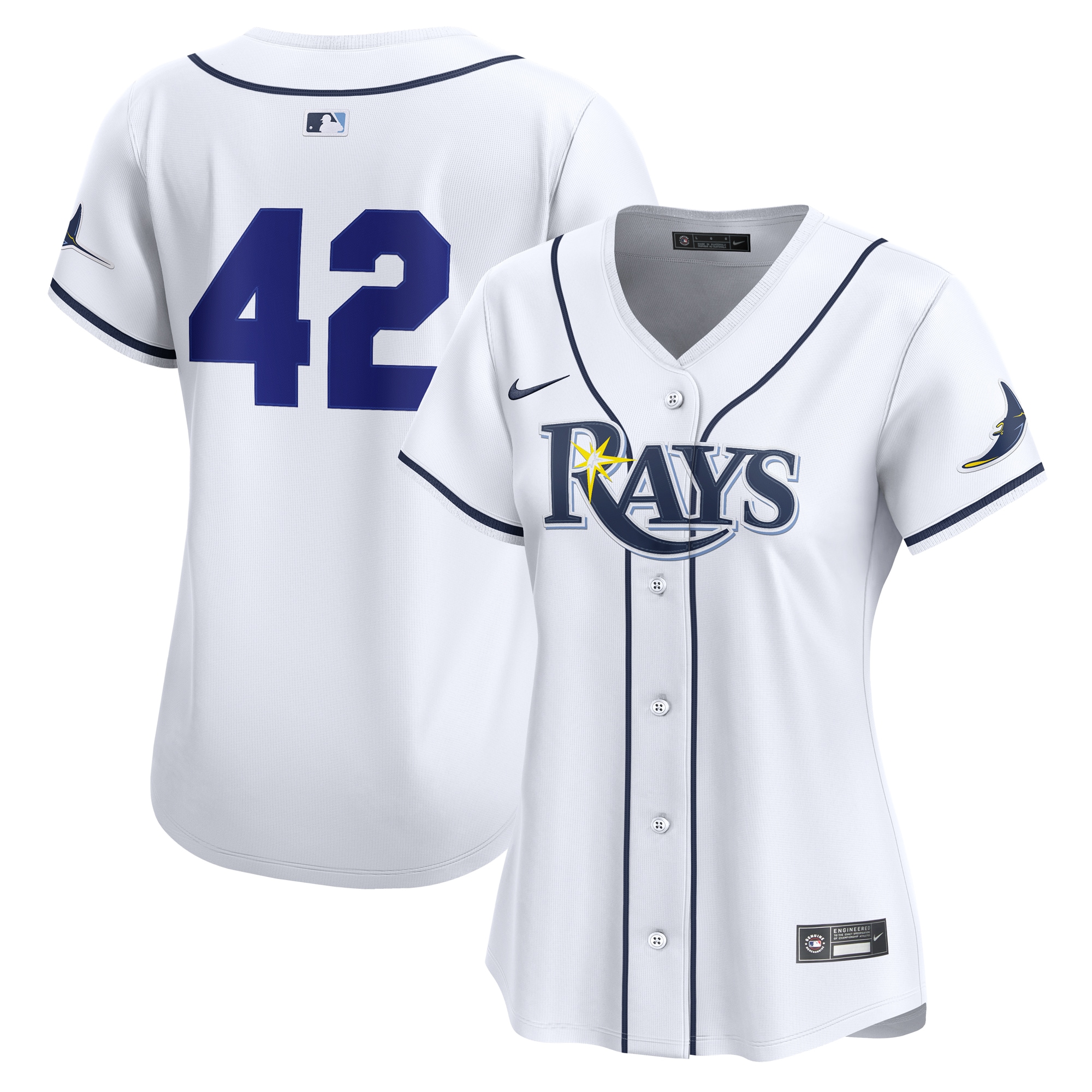 Tampa Bay Rays Home 2025 Jackie Robinson Day Limited Jersey – White