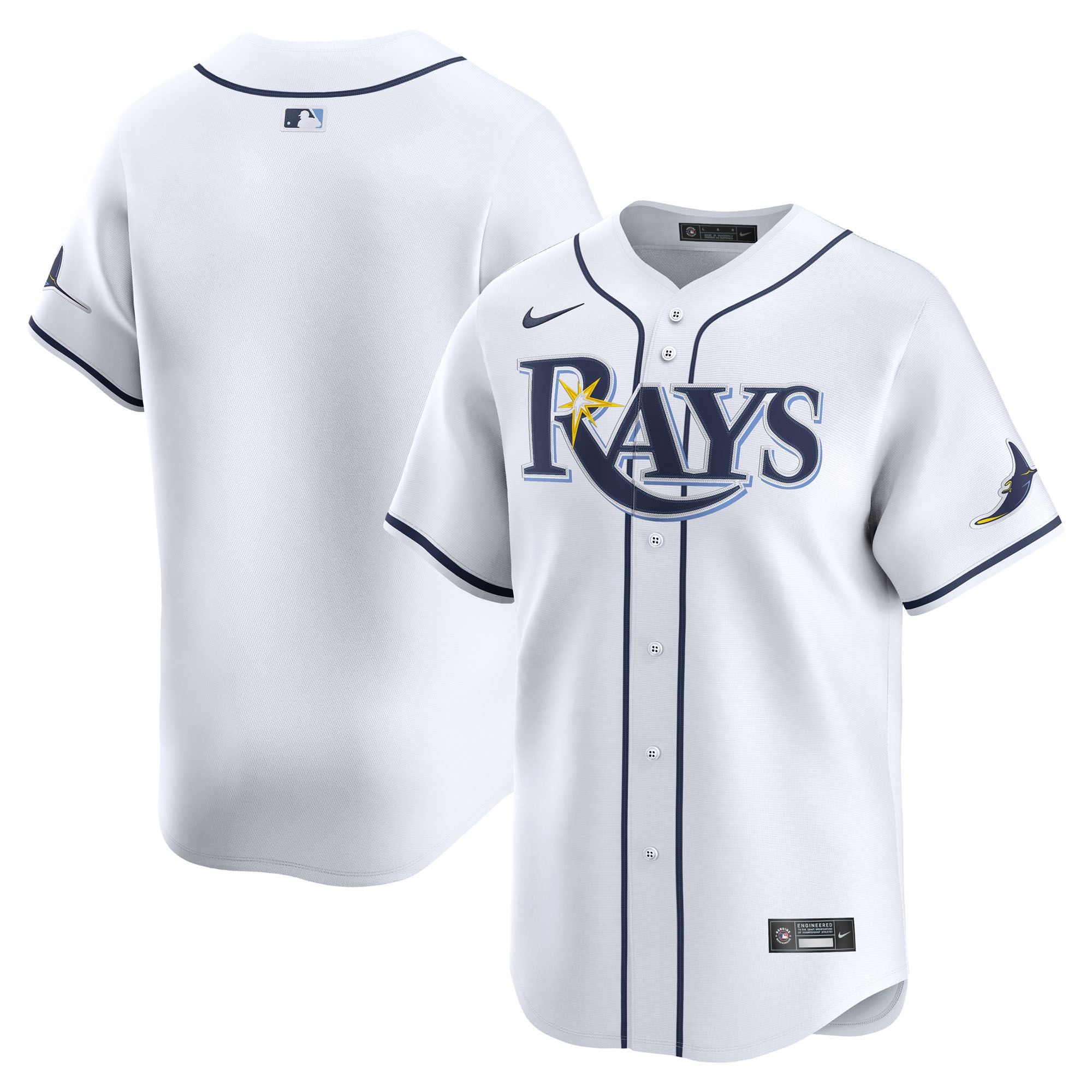 Tampa Bay Rays Home Limited Jersey - White
