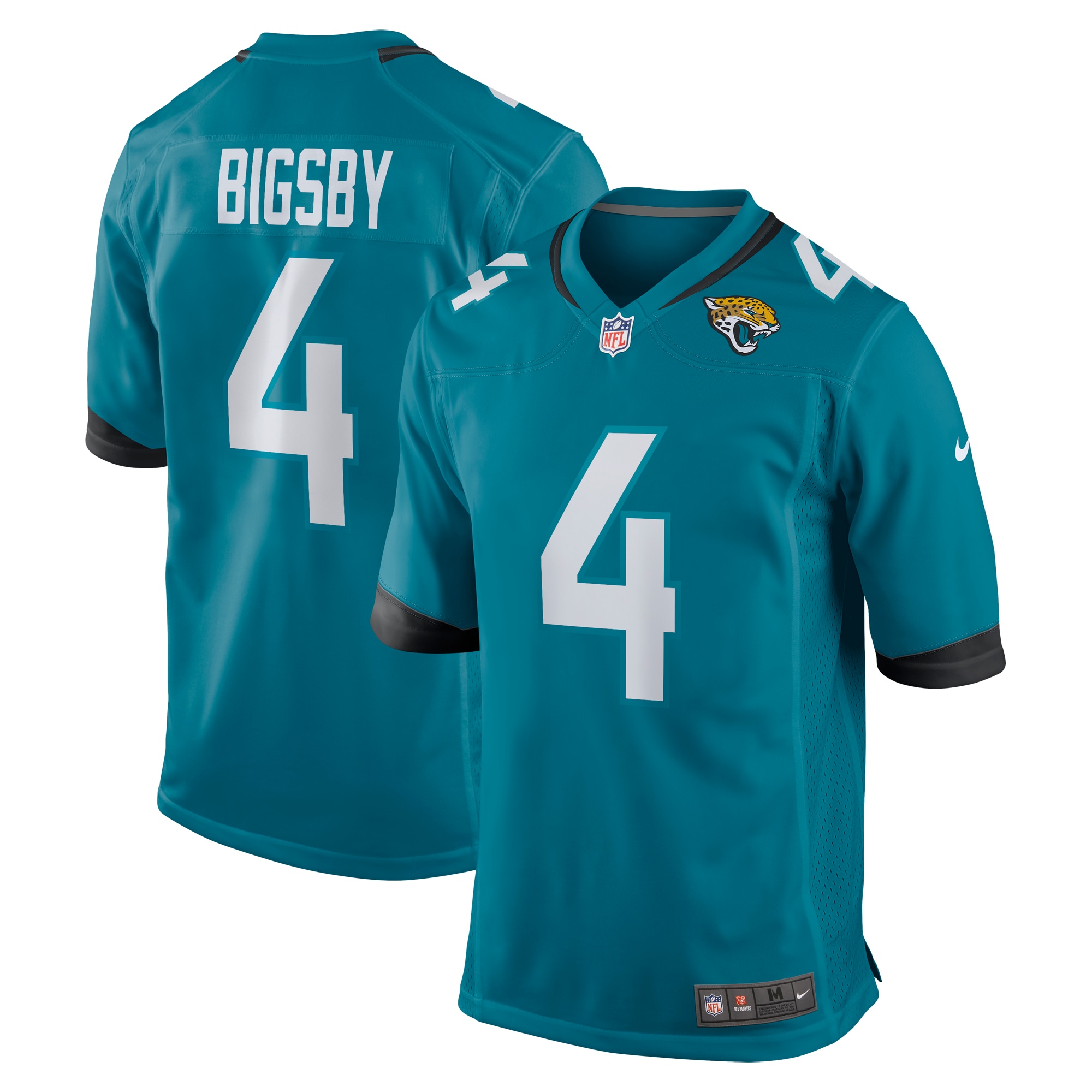 Tank Bigsby Jacksonville Jaguars Game Jersey - Teal