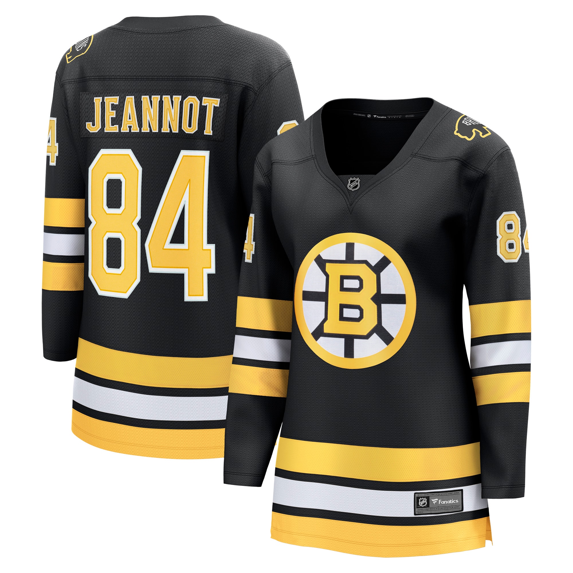 Tanner Jeannot Boston Bruins Fanatics Women's Home Breakaway Player Jersey - Black