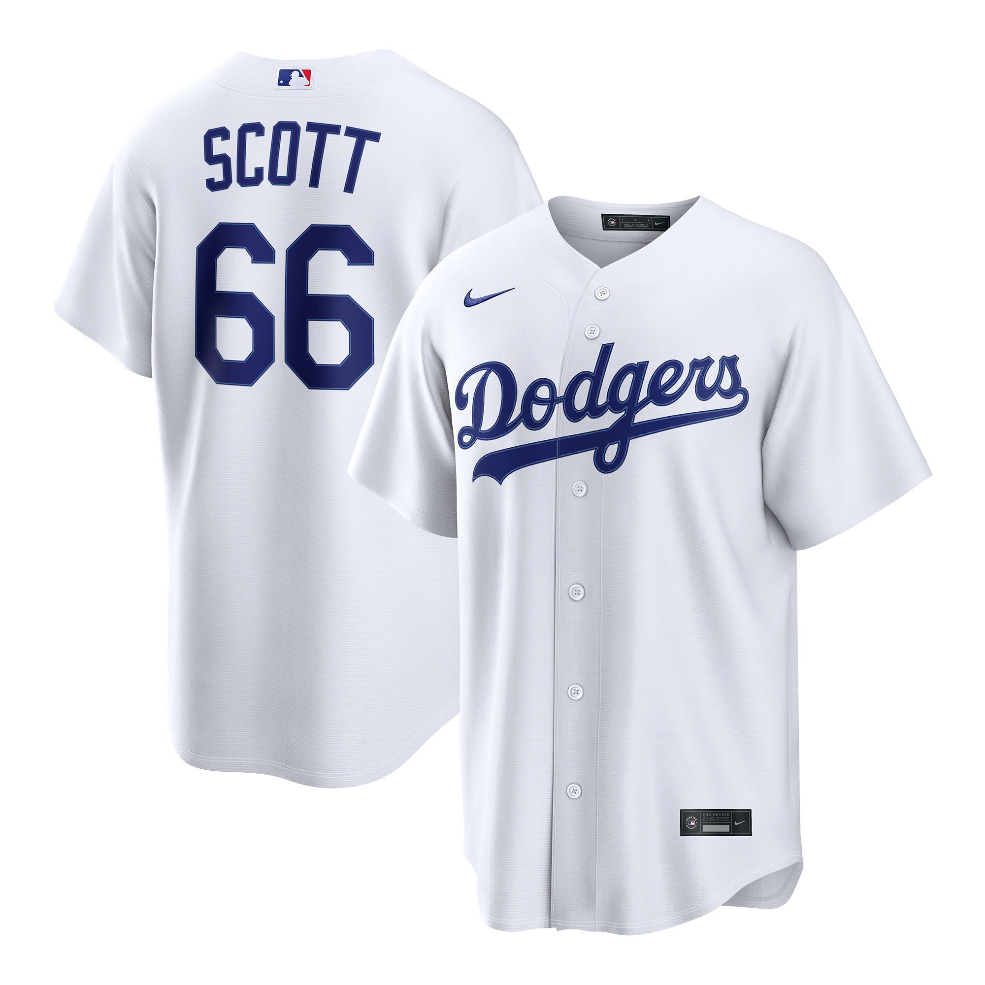 Tanner Scott Los Angeles Dodgers Home Jersey - White