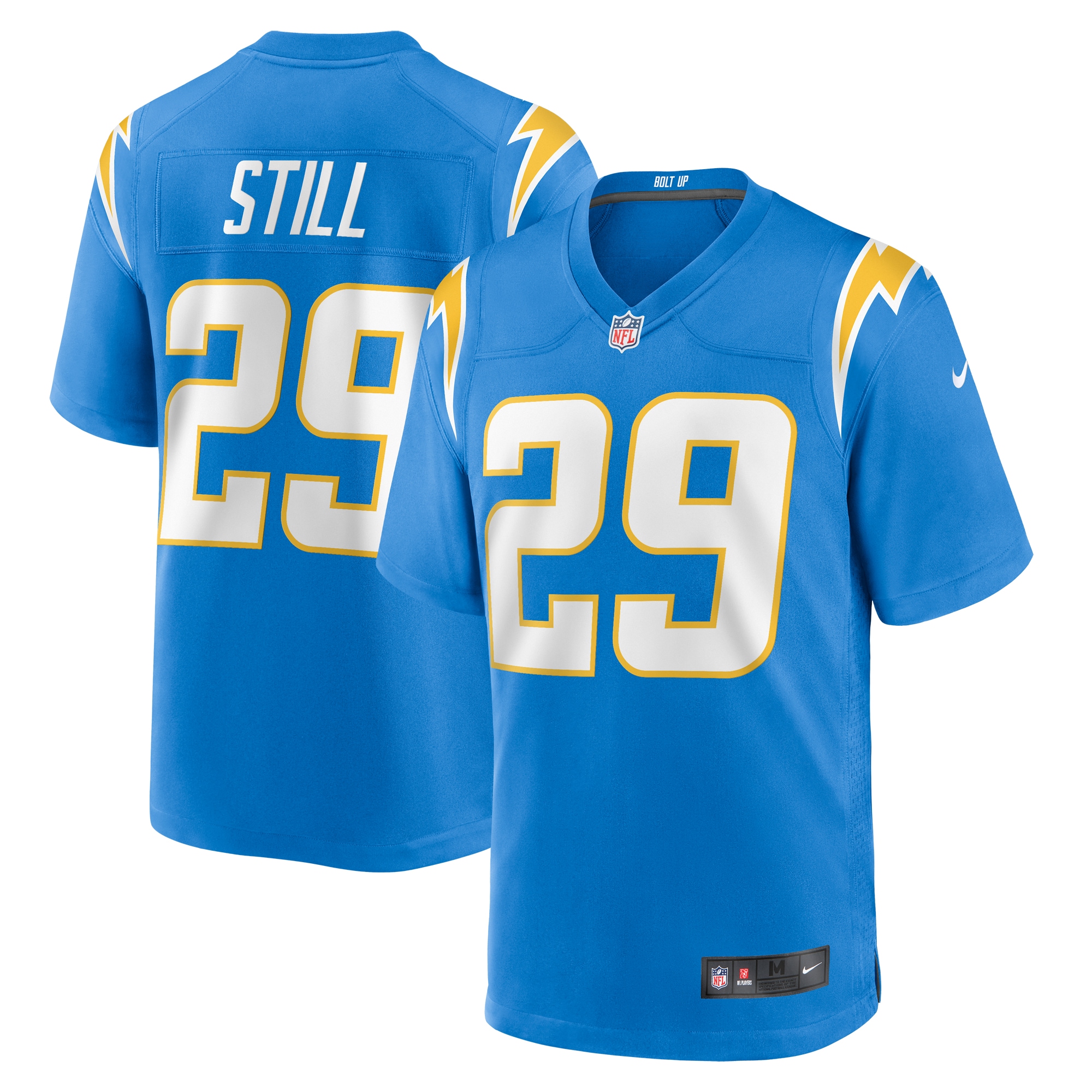 Tarheeb Still Los Angeles Chargers Team Game Jersey - Powder Blue