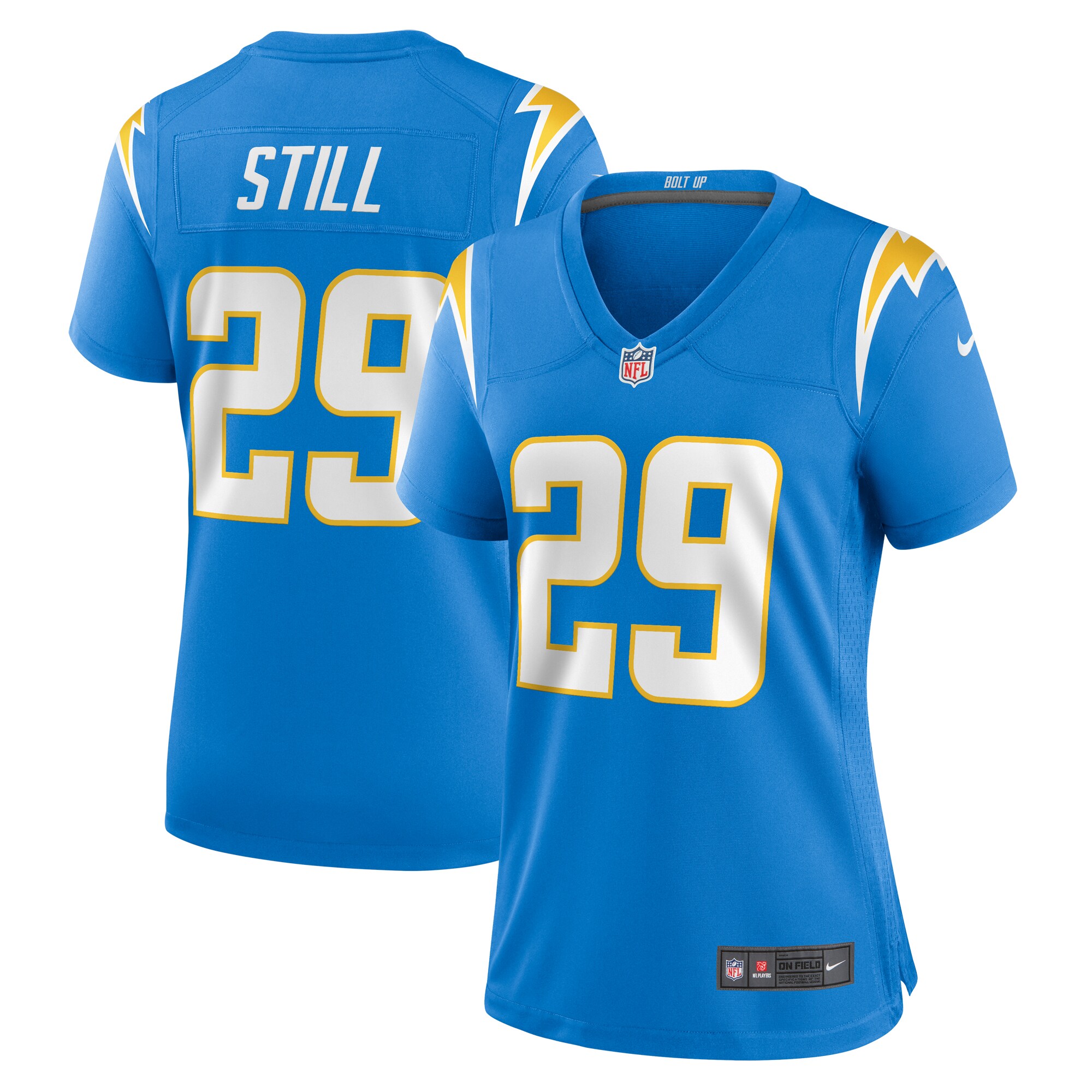 Tarheeb Still Los Angeles Chargers Women's Game Jersey - Powder Blue