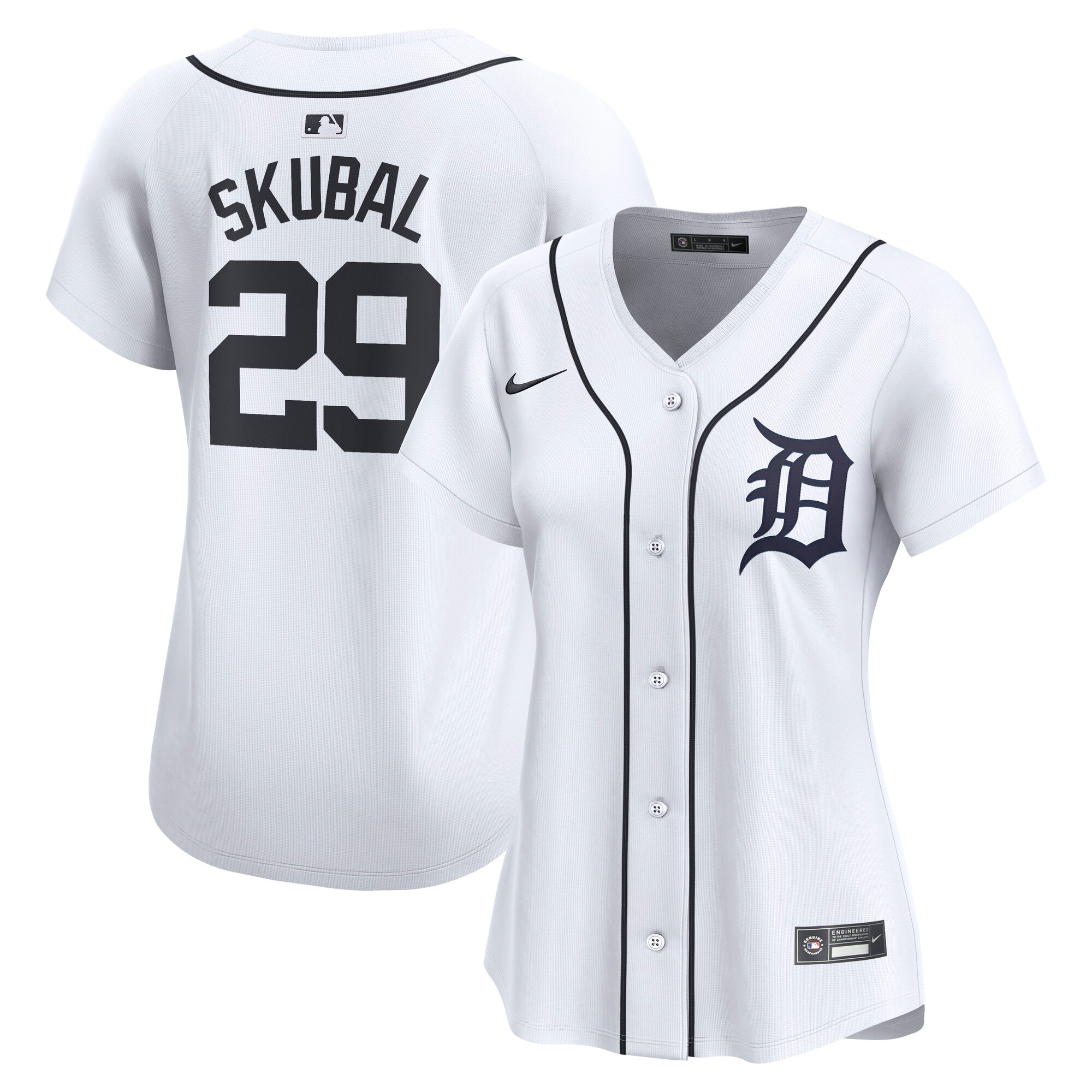 Tarik Skubal Detroit Tigers Women's Limited Player Jersey – White