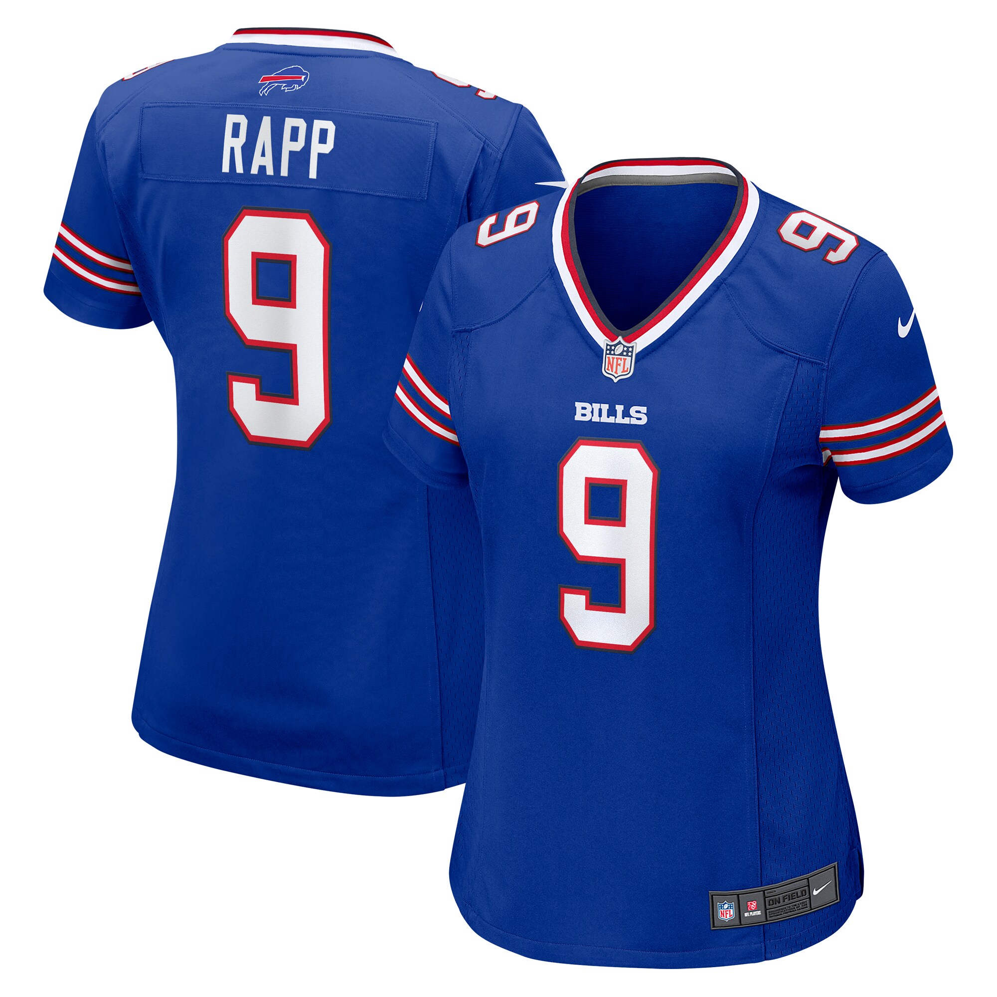 Taylor Rapp Buffalo Bills Women's Game Jersey - Royal