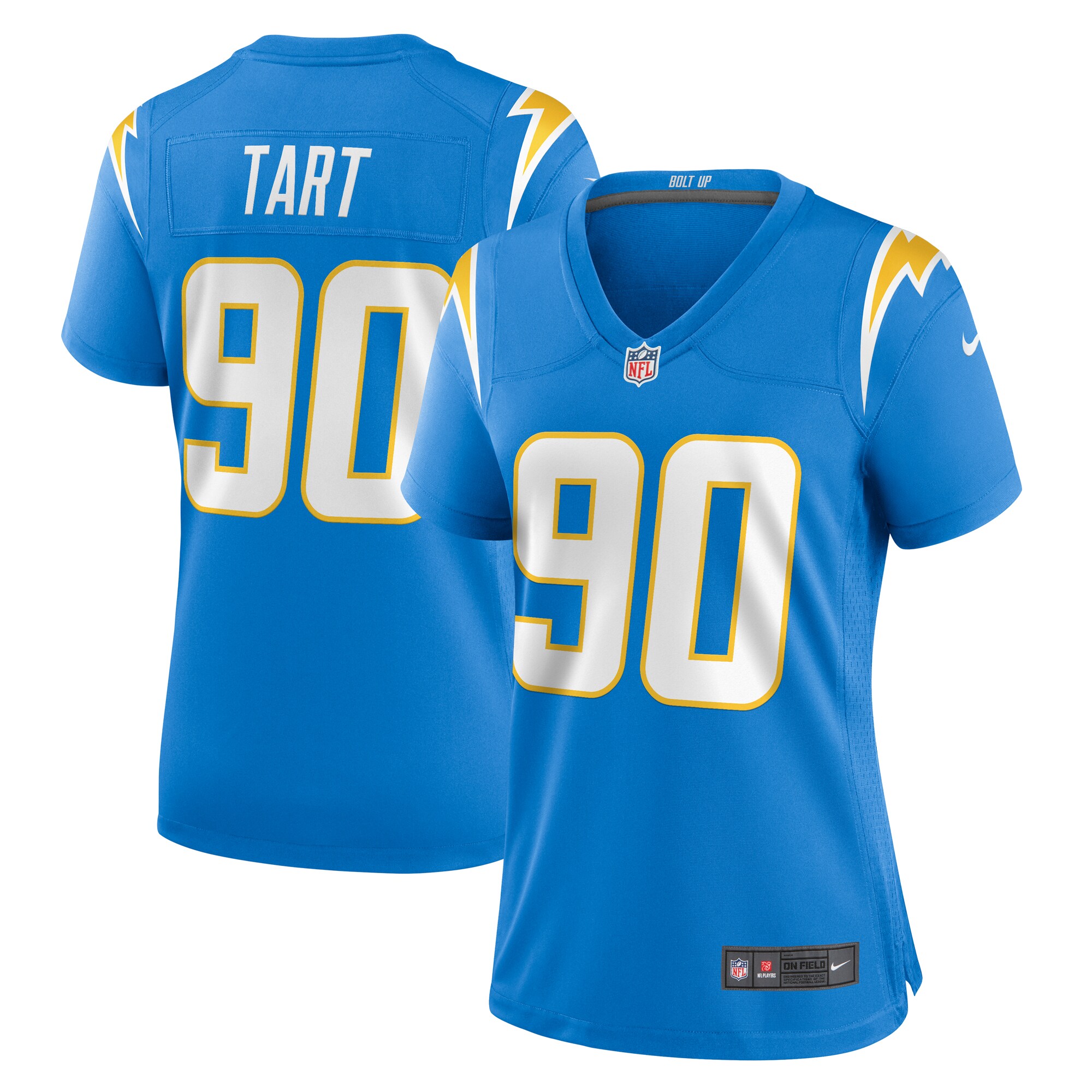 Teair Tart Los Angeles Chargers Women's Game Jersey - Powder Blue