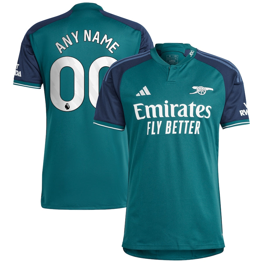 teal Adidas Arsenal 2024 Away Jersey - Adidas Arsenal 2024 Away Jersey