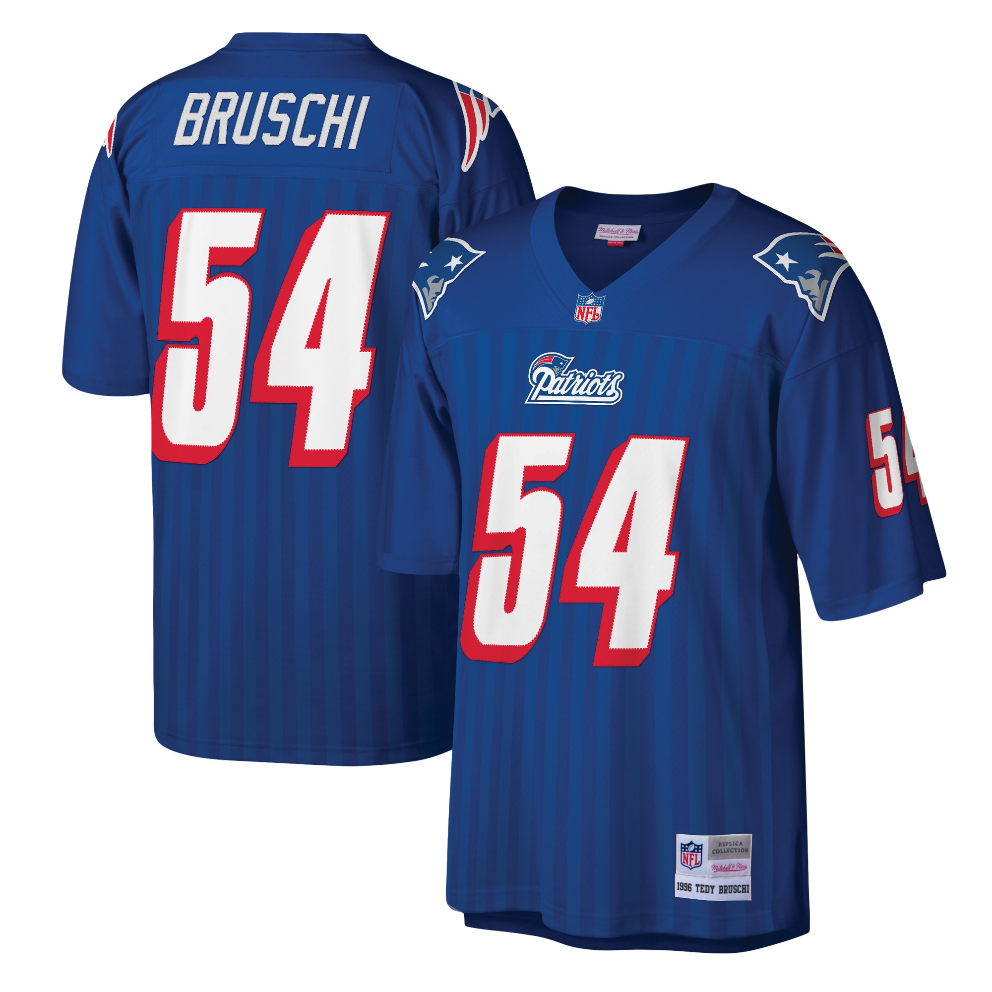 Tedy Bruschi New England Patriots Legacy Jersey - Royal