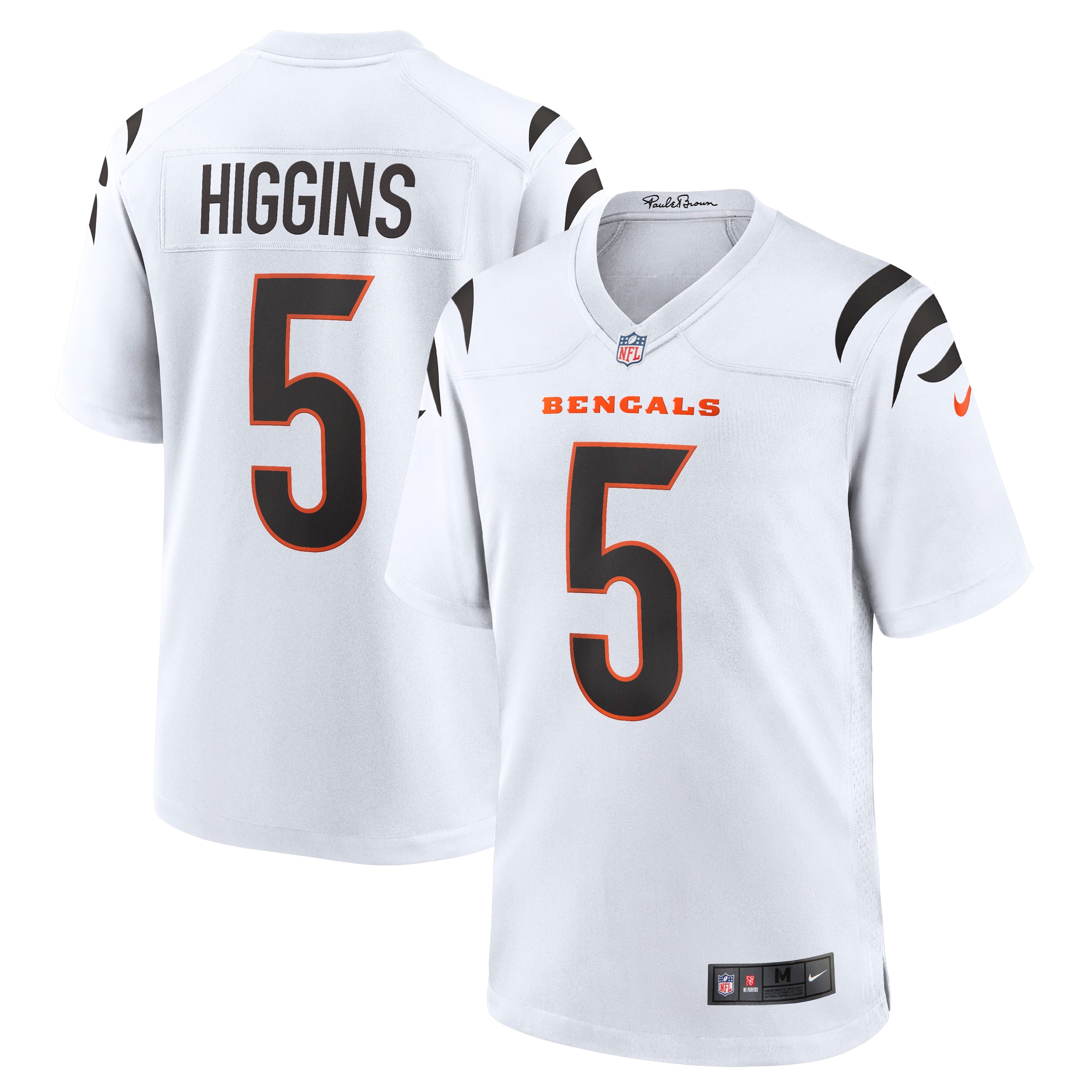 Tee Higgins Cincinnati Bengals Game Jersey - White