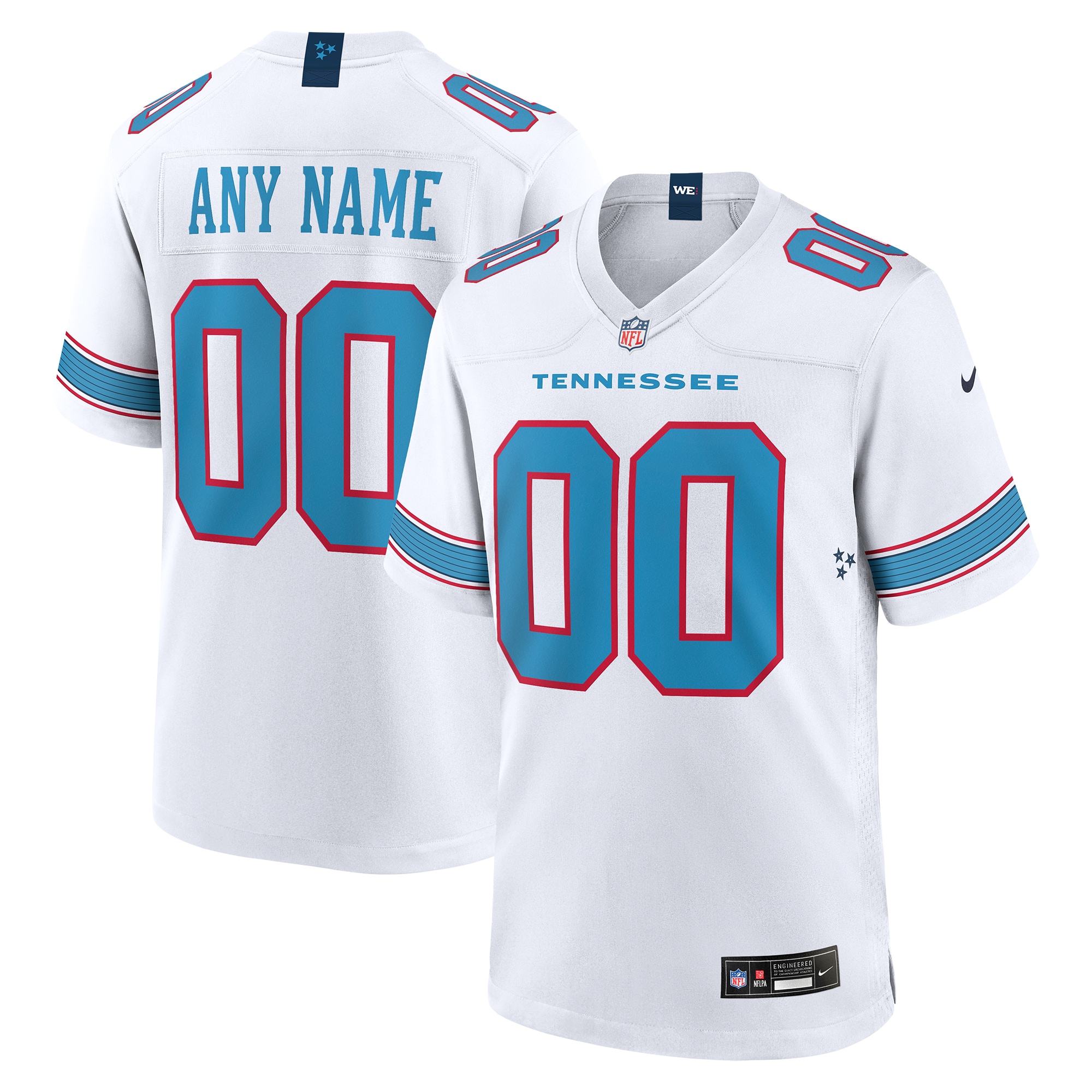 Tennessee Titans Game Custom Jersey