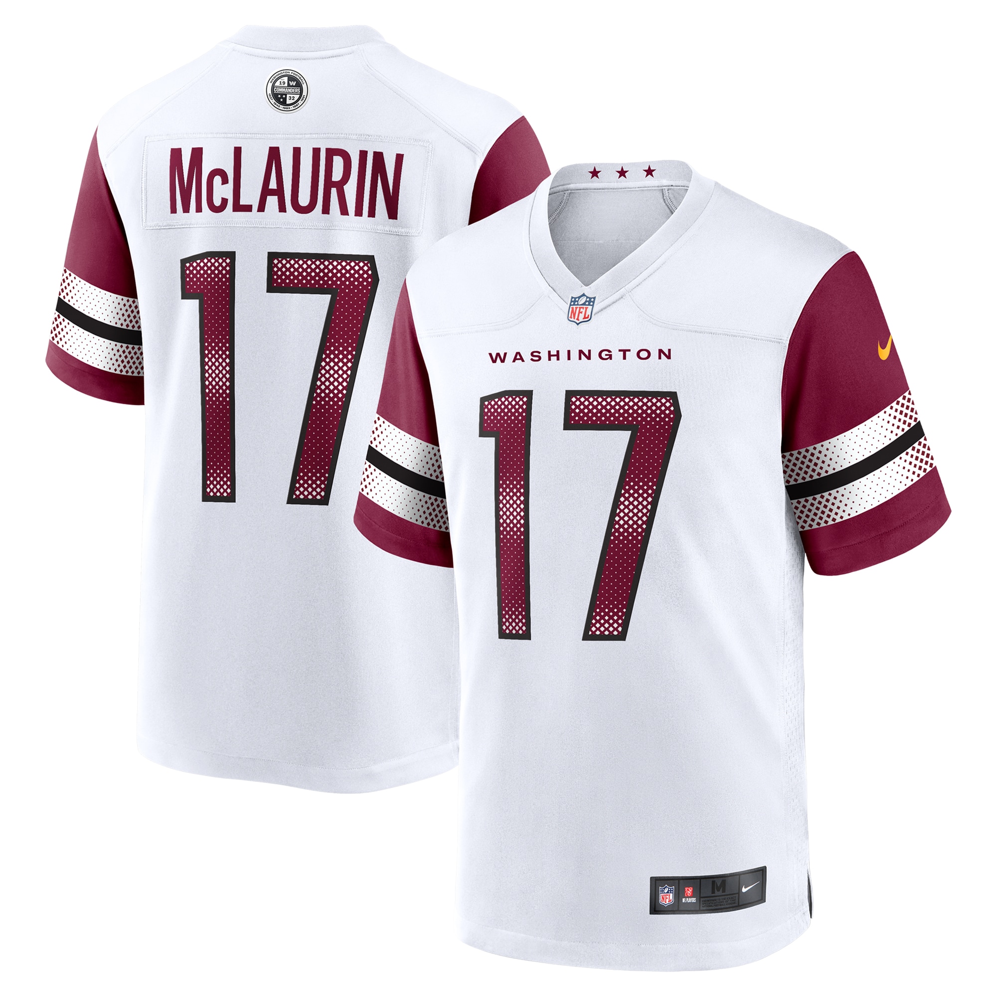 Terry McLaurin Washington Commanders Game Jersey - White