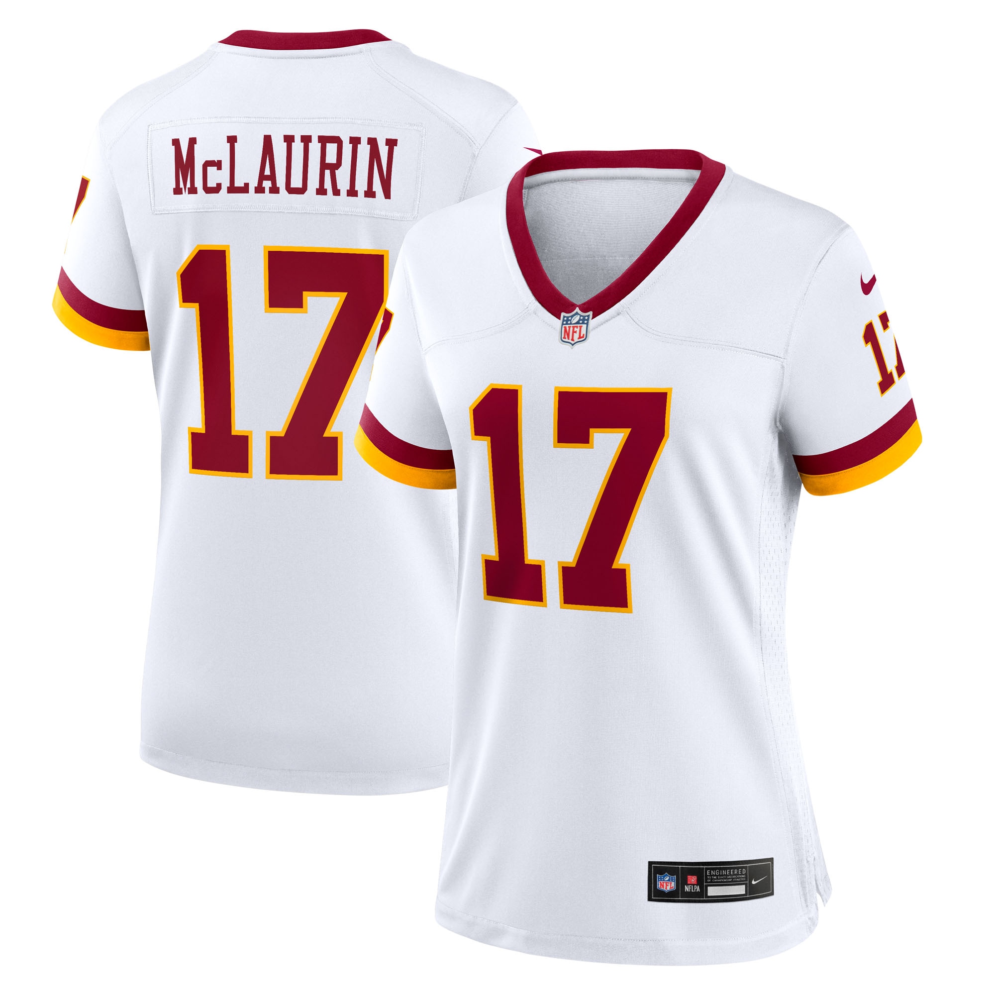 Terry McLaurin Washington Commanders Women's Game Super Bowl Era Jersey - White