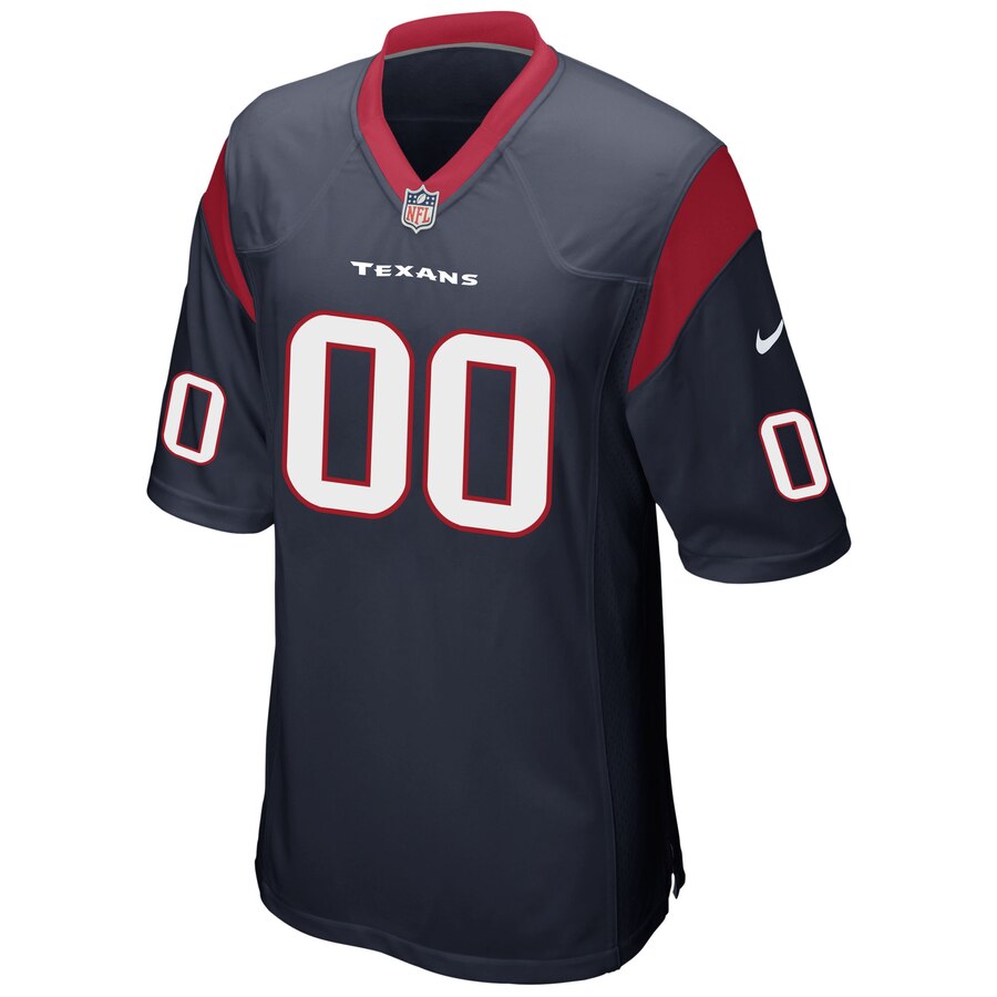 Alternative view of Texans Navy Custom Jersey - Nike - Personalize Your Gear!