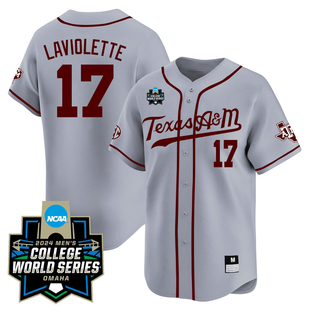 Texas A&M Laviolette Jersey - 2024 College World Series