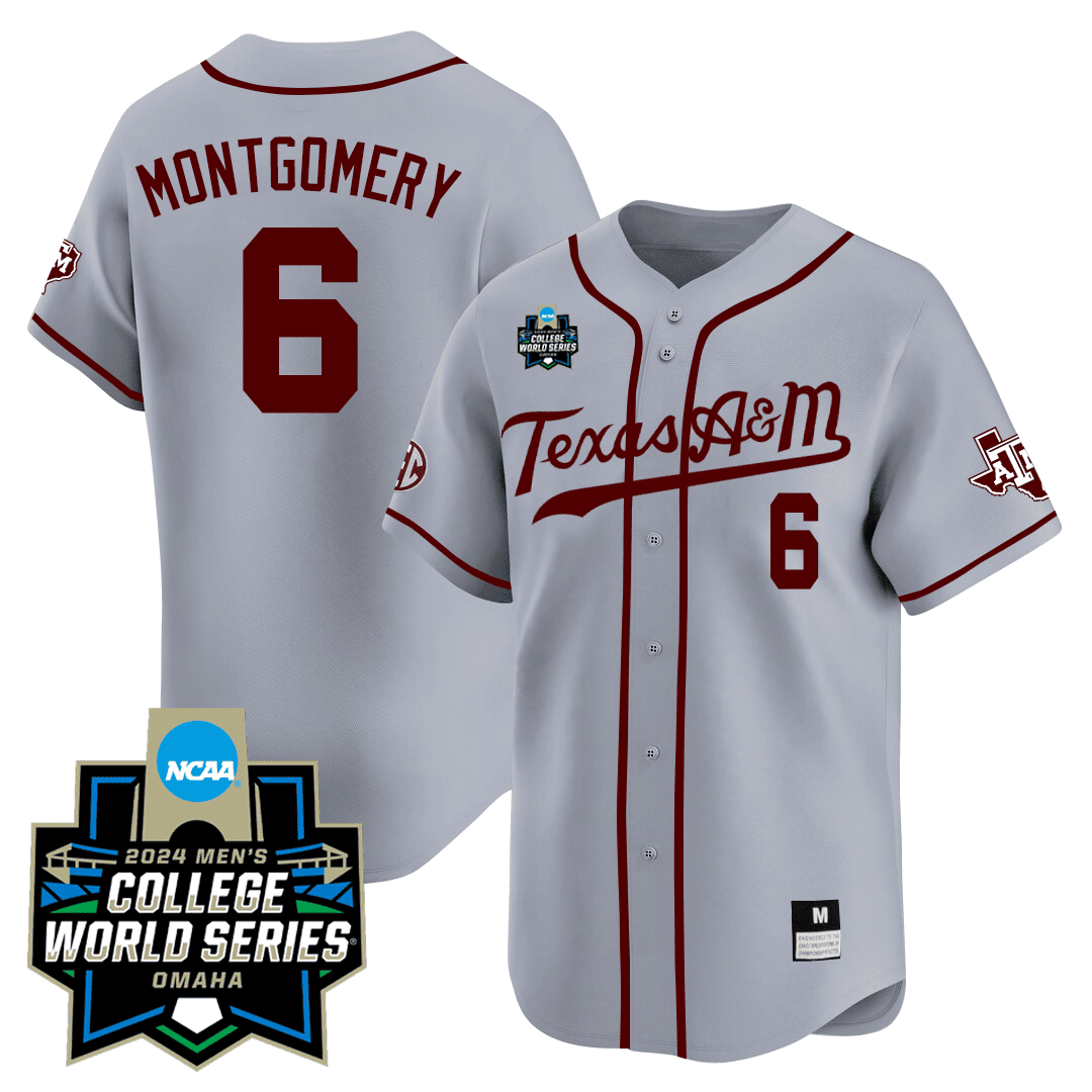 Alternative view of Texas A&M Laviolette Jersey - 2024 College World Series
