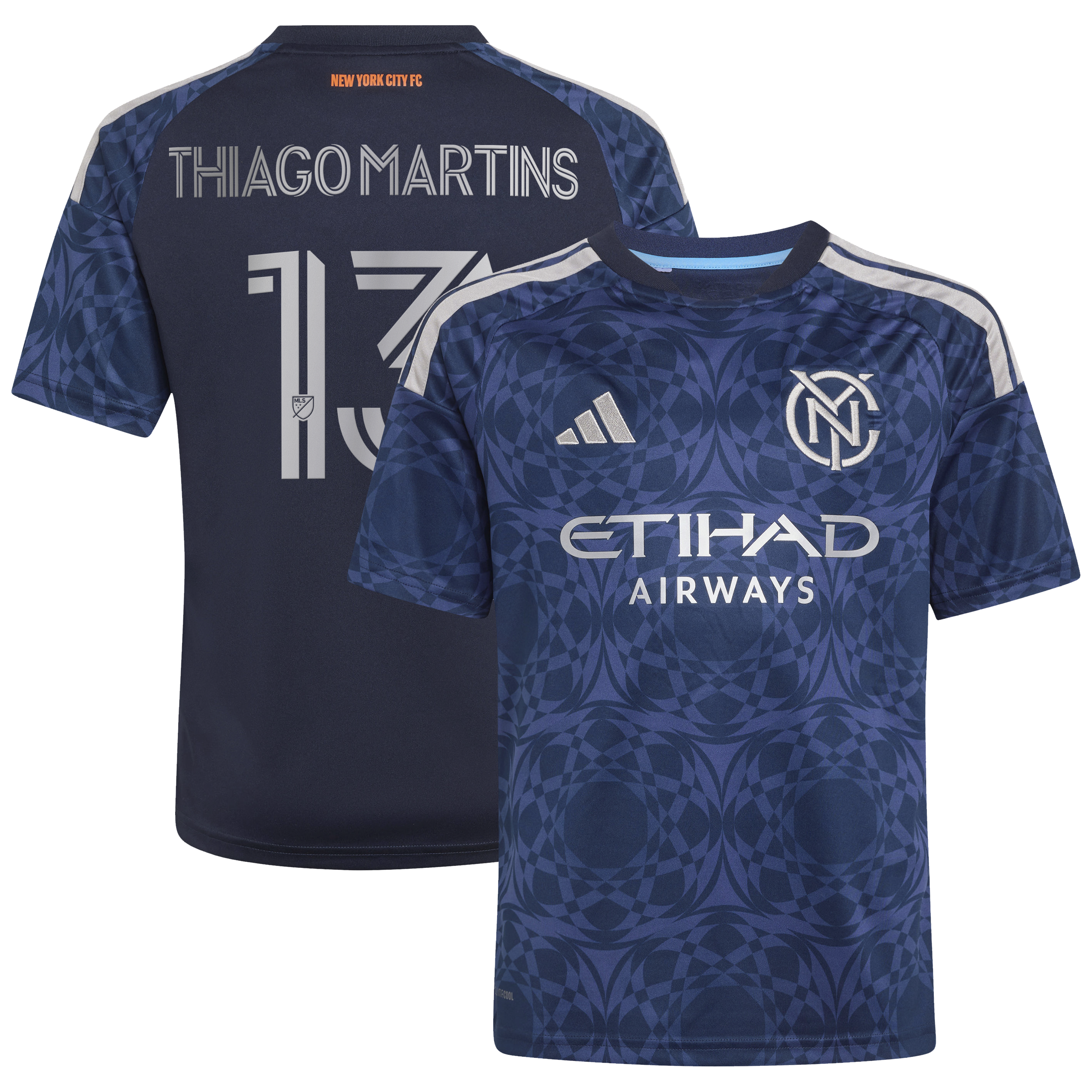 Thiago Martins New York City FC Youth 2026 The All Nations Kit Jersey - Blue