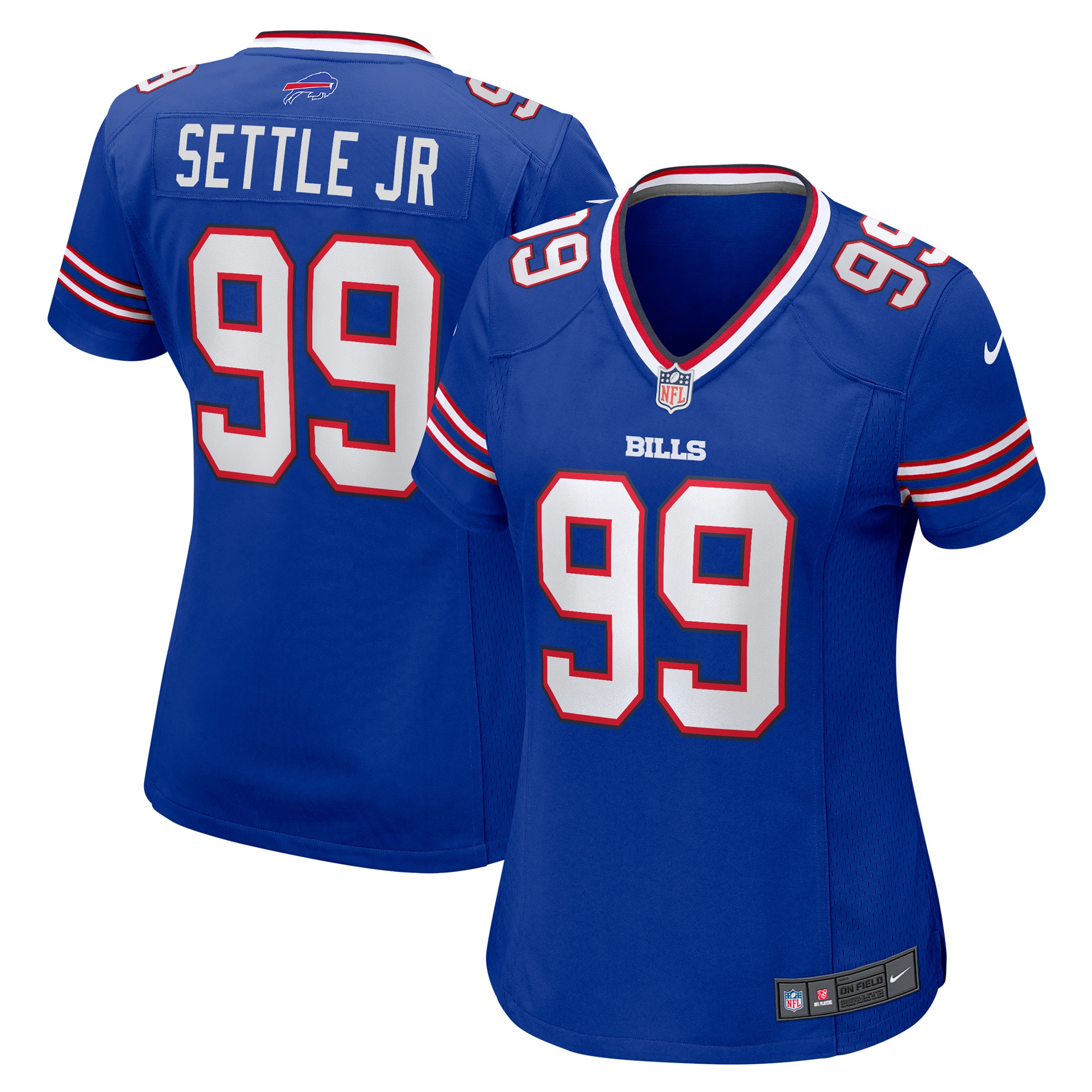 Tim Settle Buffalo Bills Women's Game Jersey - Royal