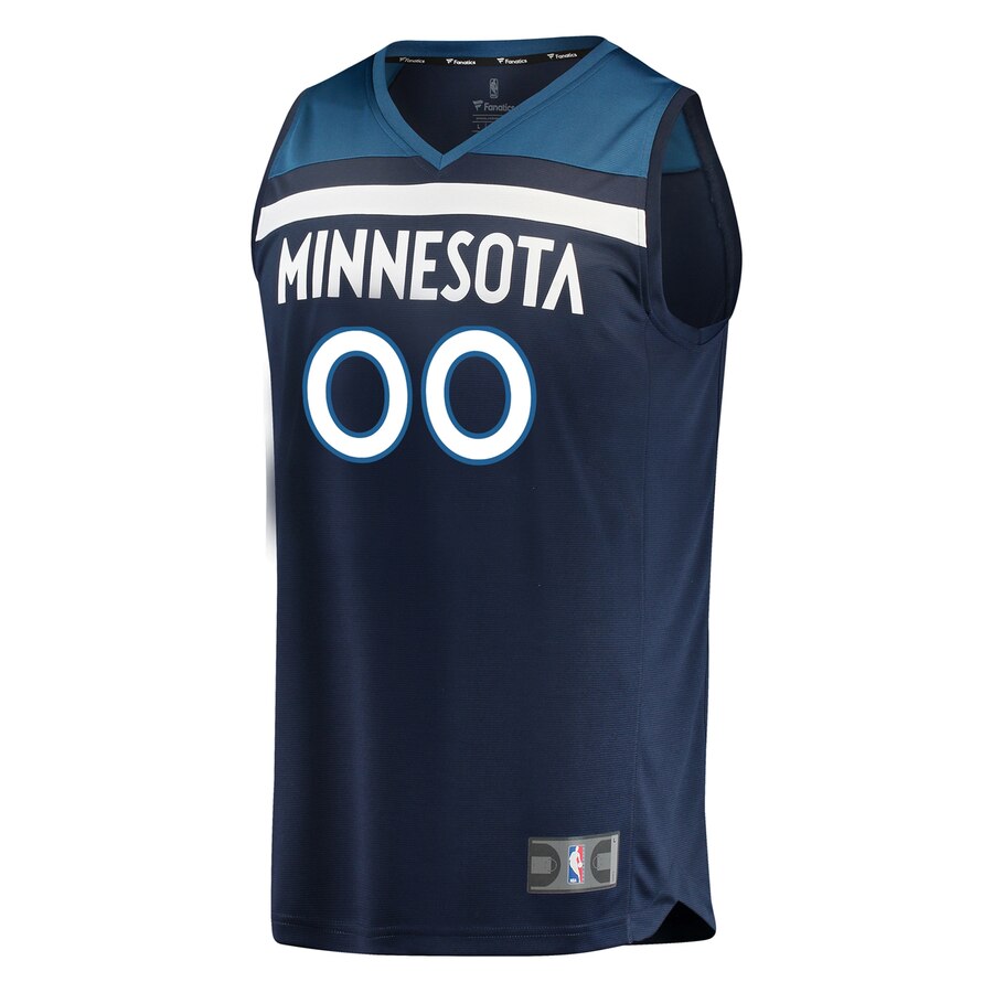 Timberwolves Navy Jersey - Fanatics - Replica #00