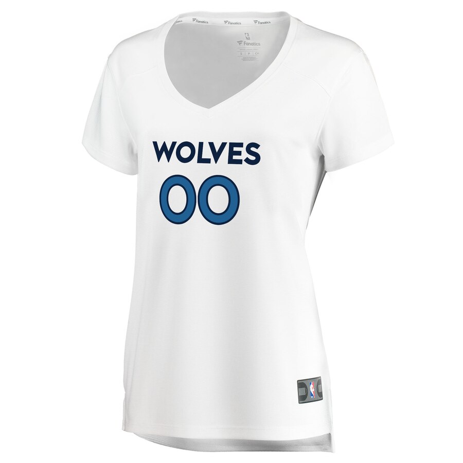 Alternative view of Timberwolves White Women’s Custom Jersey - Fanatics