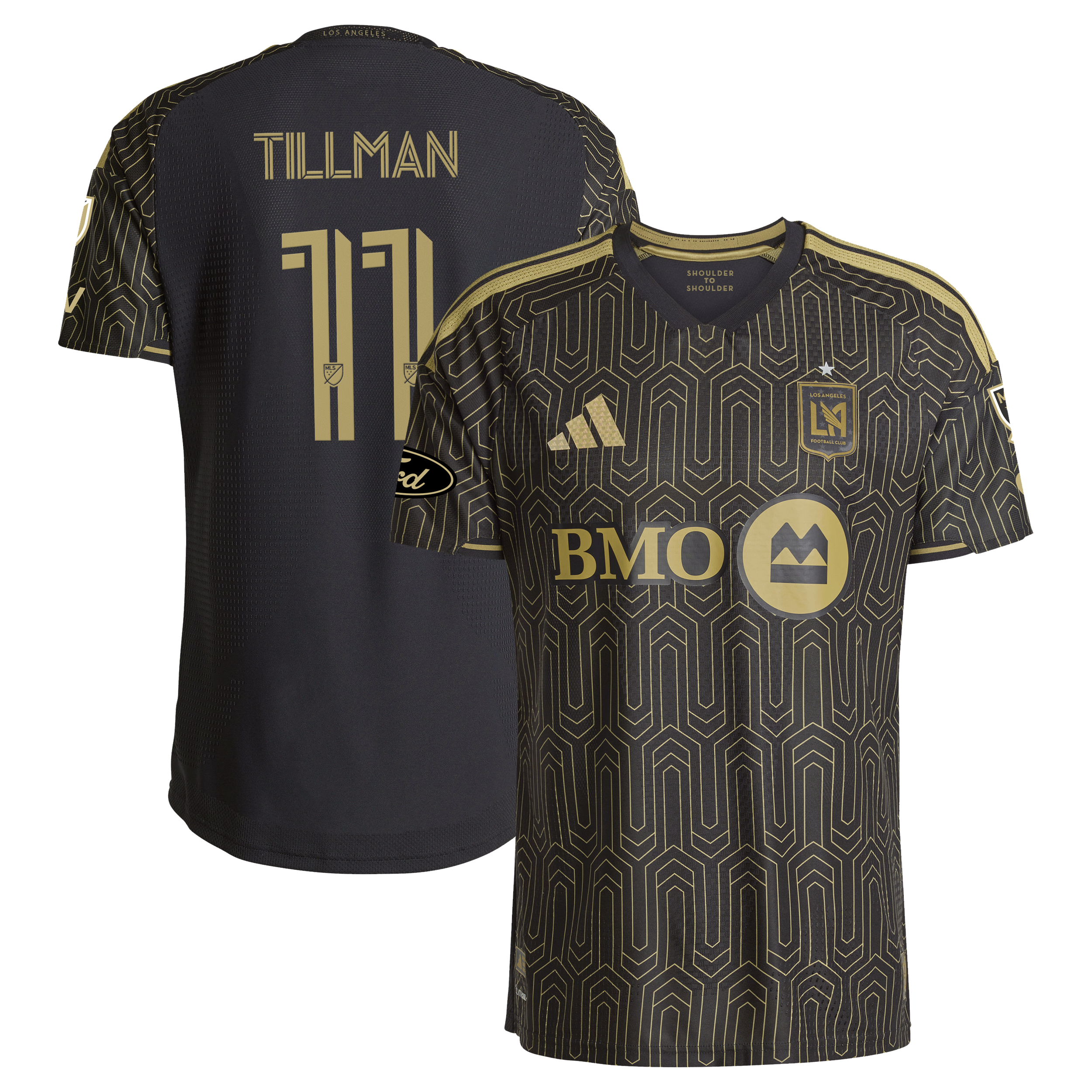 Timothy Tillman LAFC 2026 2026 Primary Kit On-Field Patch Jersey - Black