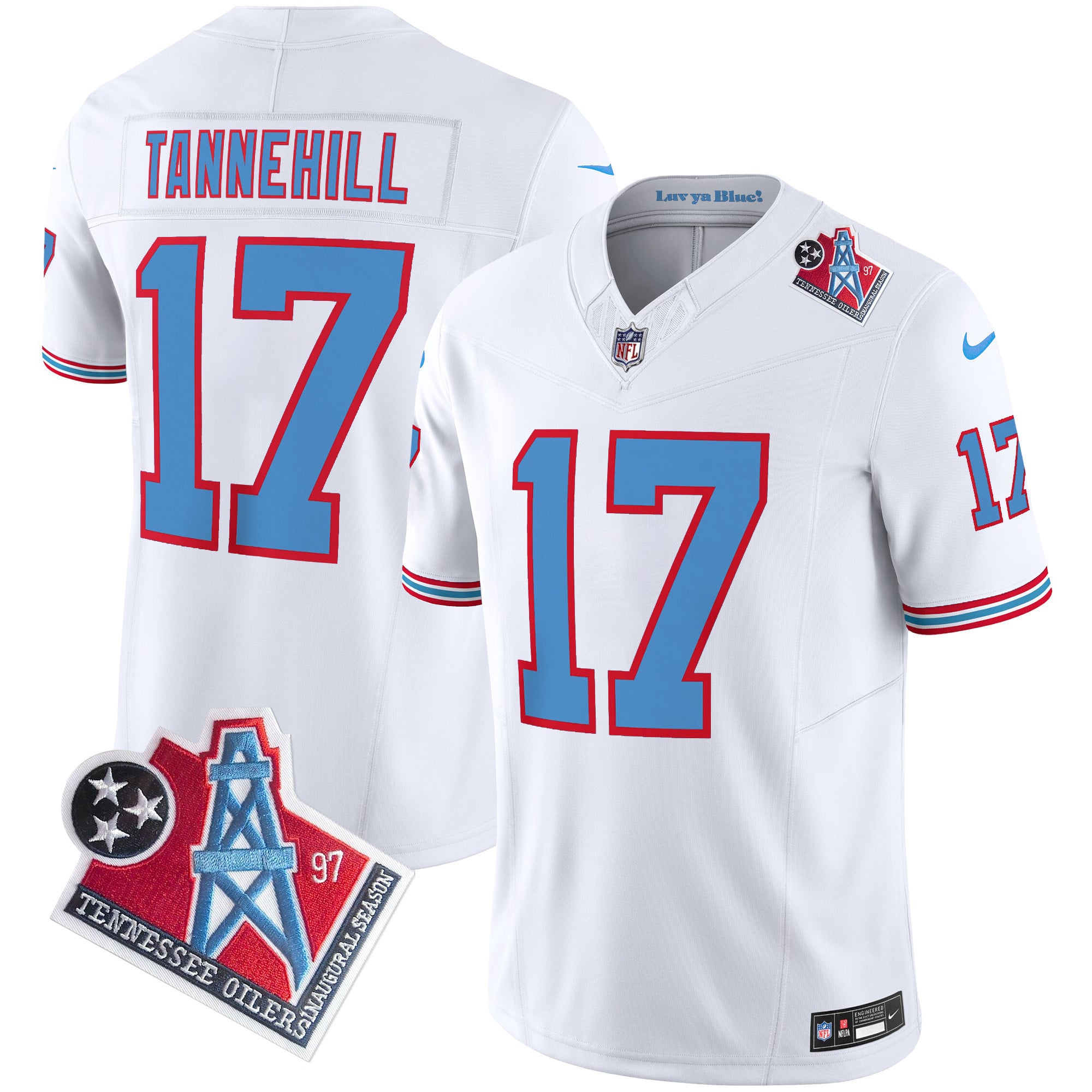 Alternative view of Titans Henry Throwback Jersey - Nike Titans Henry #22 Throwback Jersey