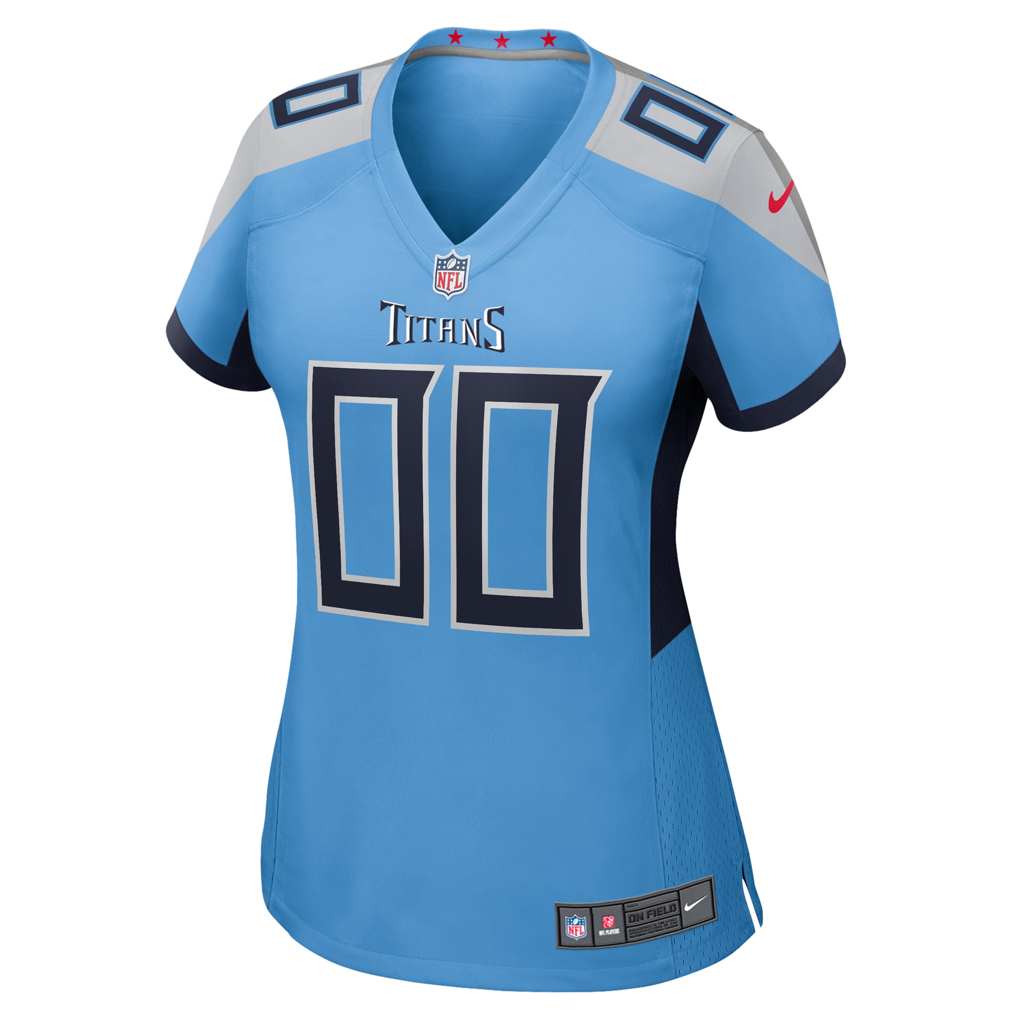 Alternative view of Titans Light Blue Jersey nike custom - Nike Titans Light Blue Custom